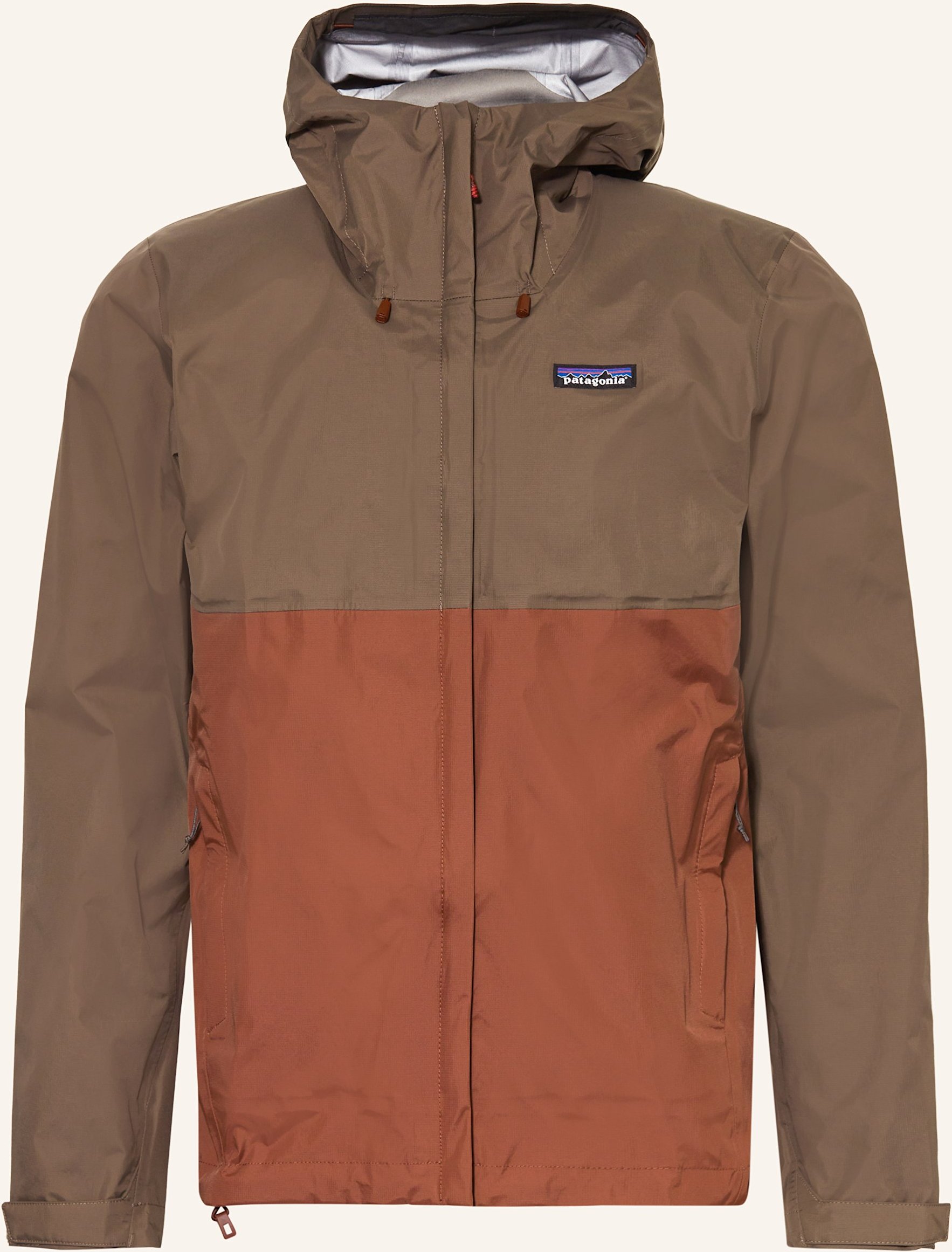 Patagonia Funktionsjacke Torrentshell braun
