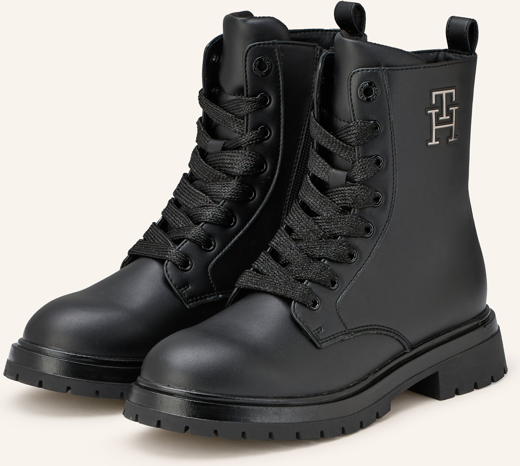 Tommy Hilfiger Schnürboots schwarz