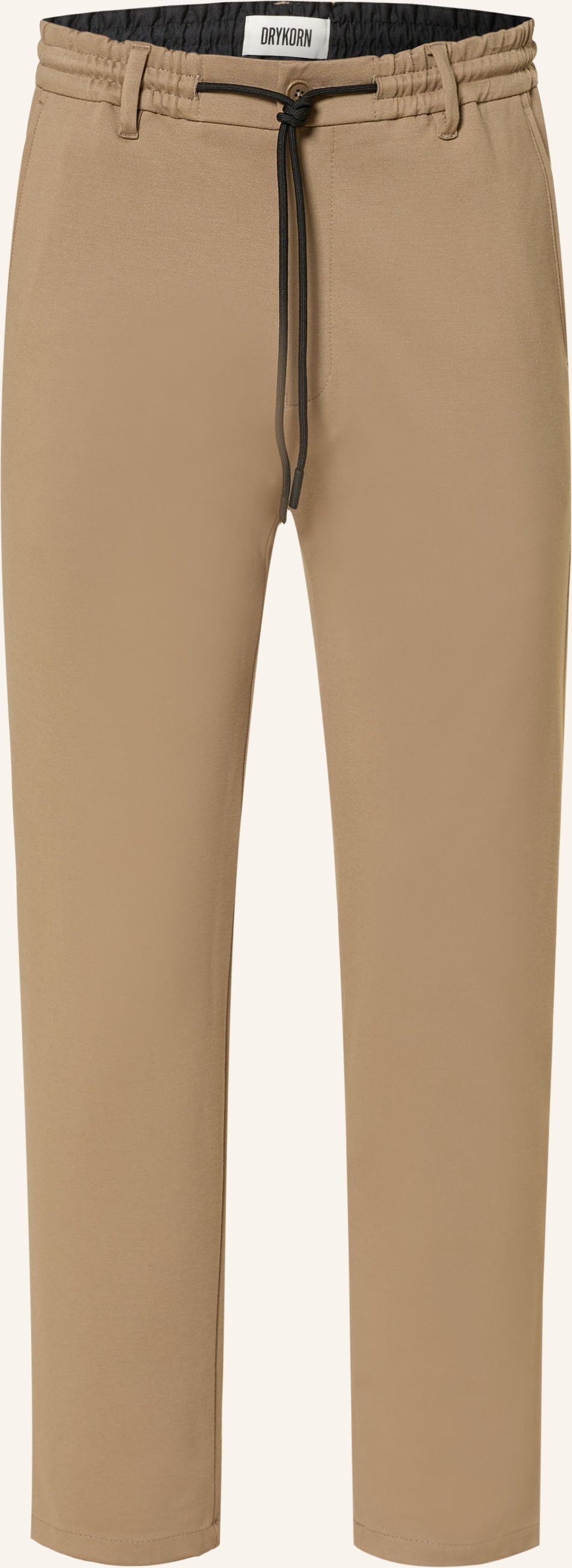 Drykorn Jerseyhose Deger Im Jogging-Stil Slim Fit braun