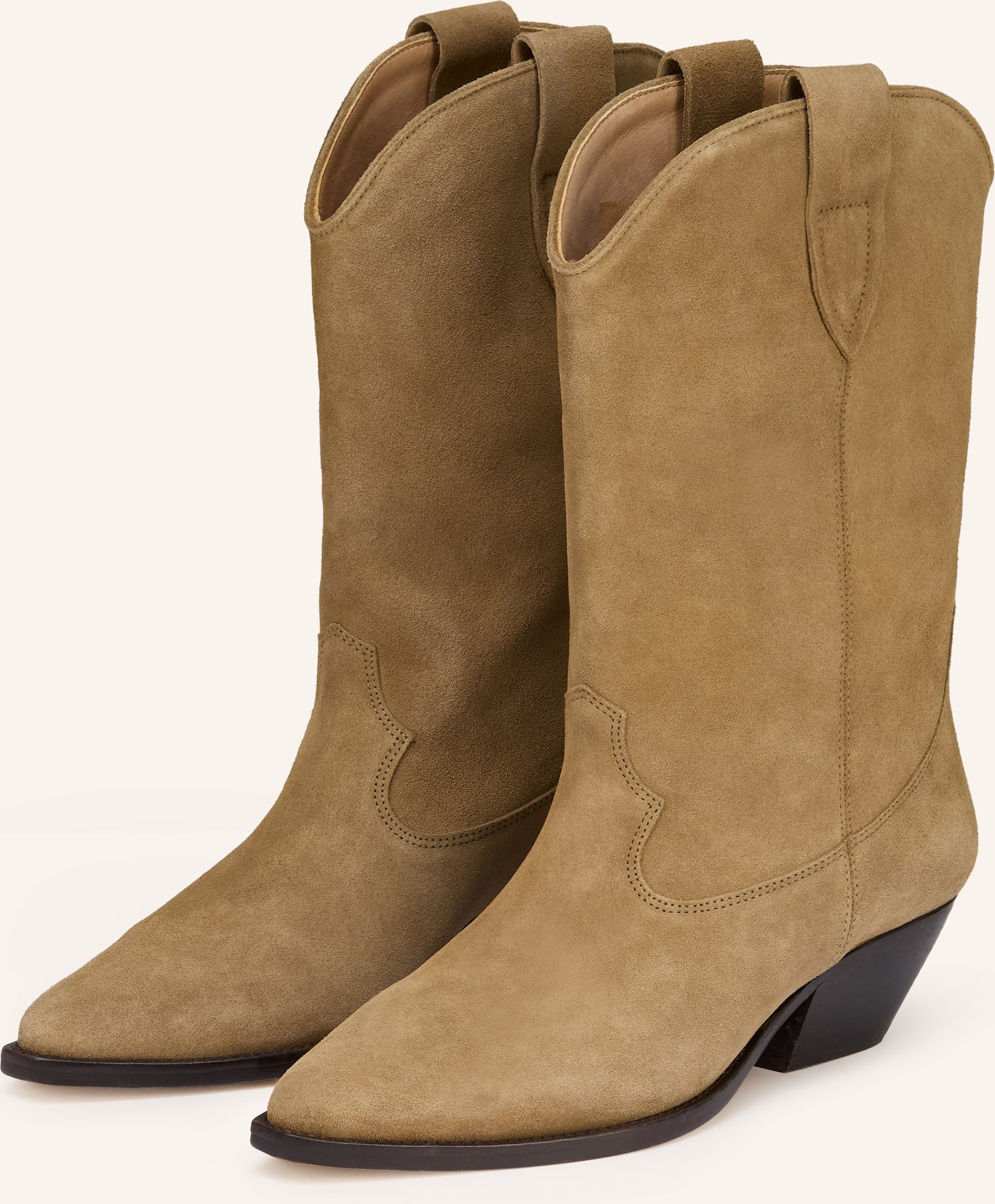 Isabel Marant Cowboy Boots Duerto beige