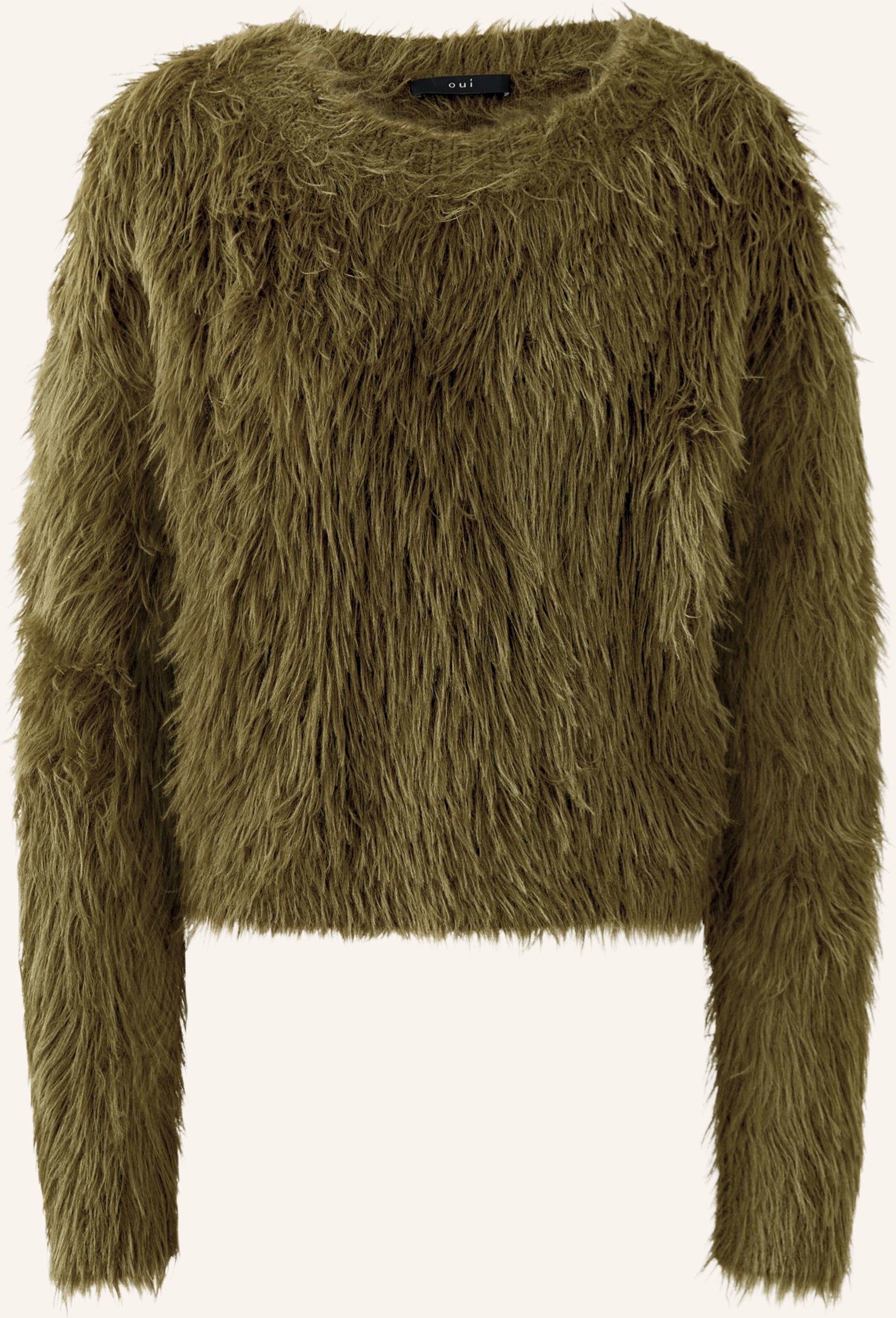 Oui Pullover gruen