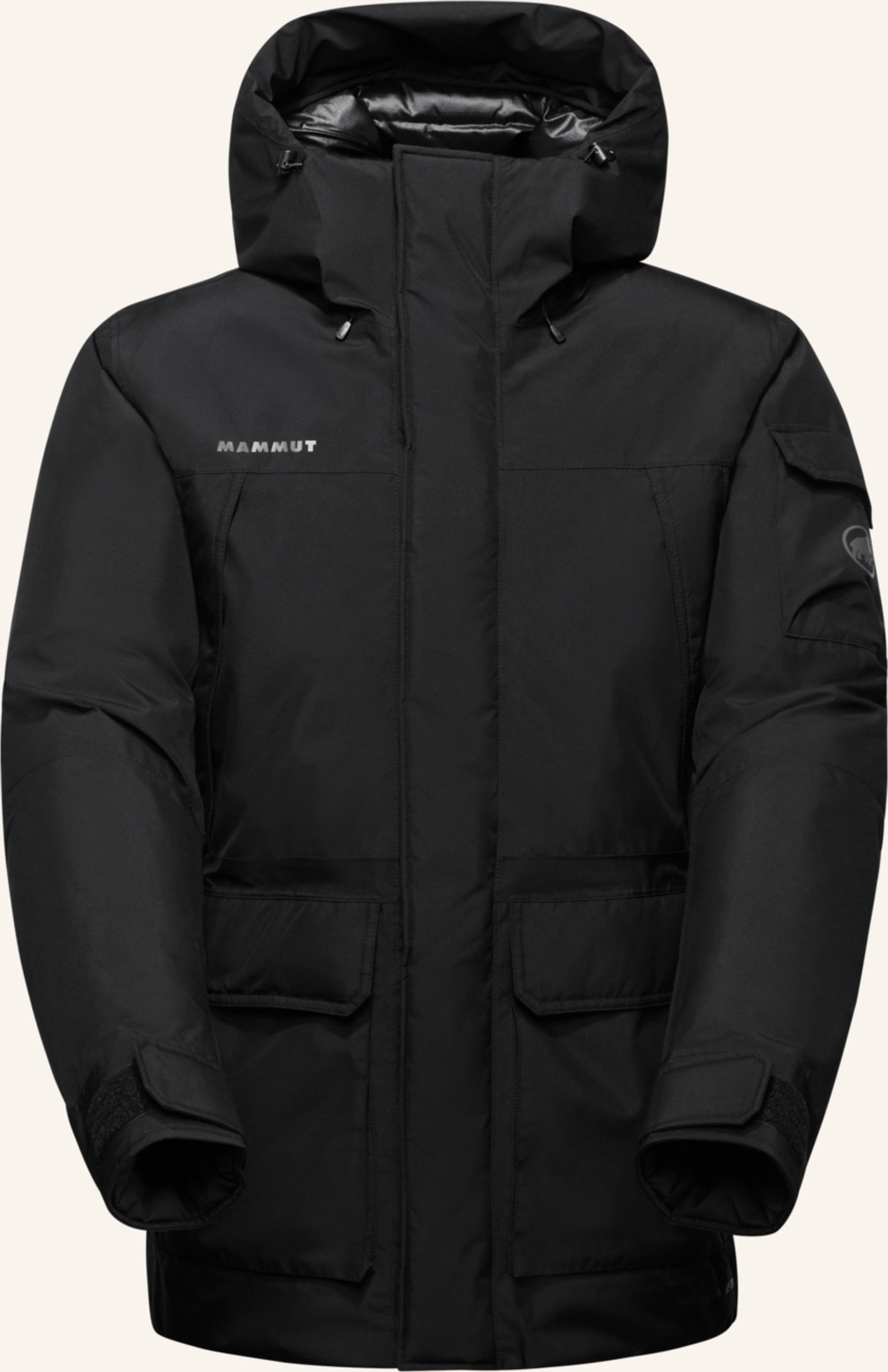 Mammut Winterjacke Obelisk Gore-Tex Hs Thermo schwarz
