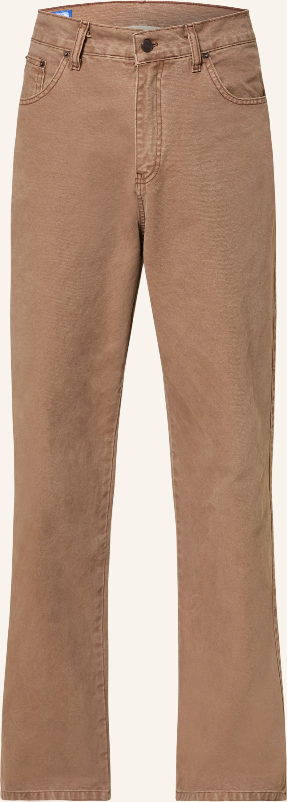 Thumbnail - Rough. Wide Leg Jeans Regular Fit braun