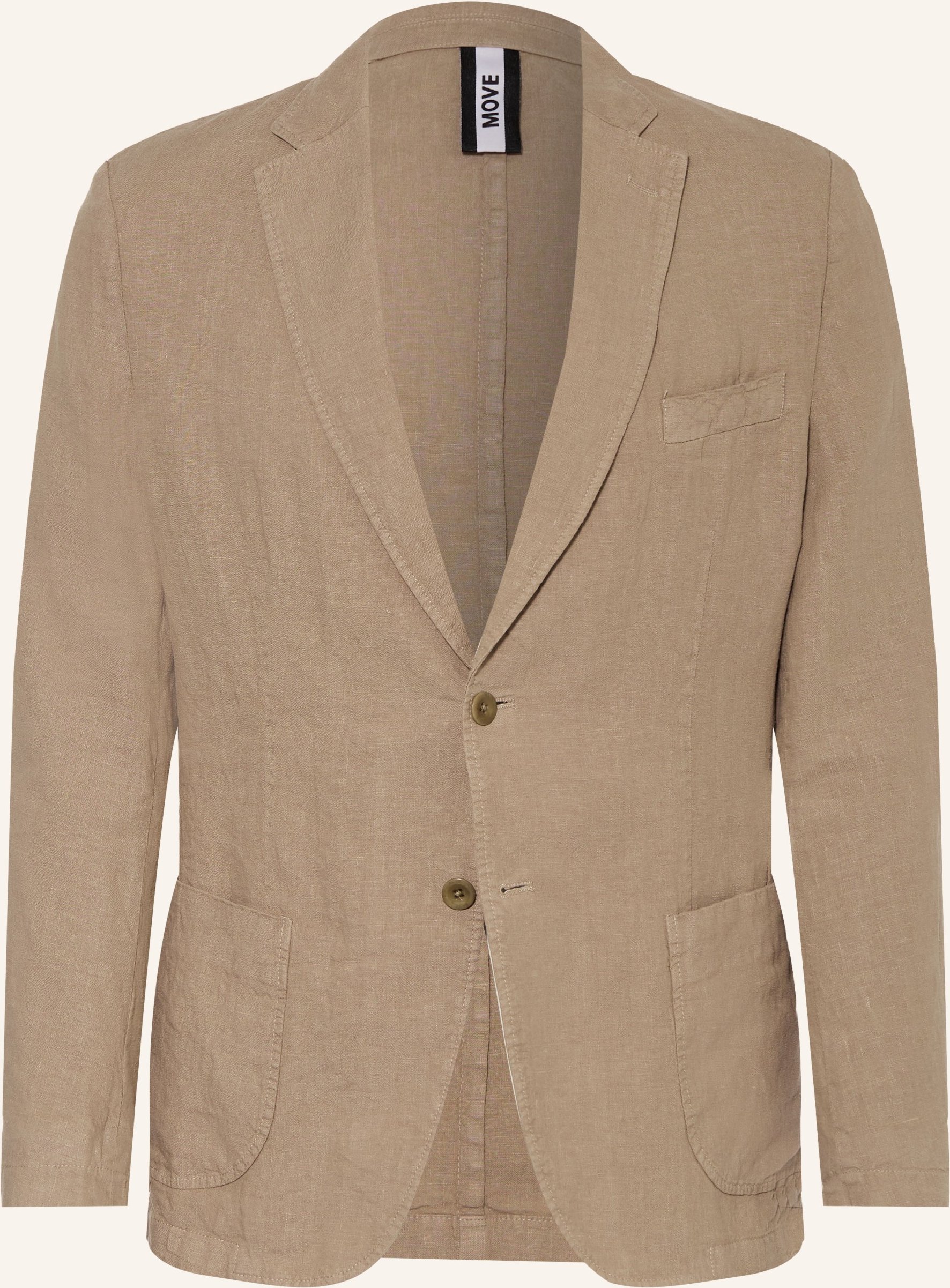 Digel Move Anzugsakko Brady Modern Fit Aus Leinen beige