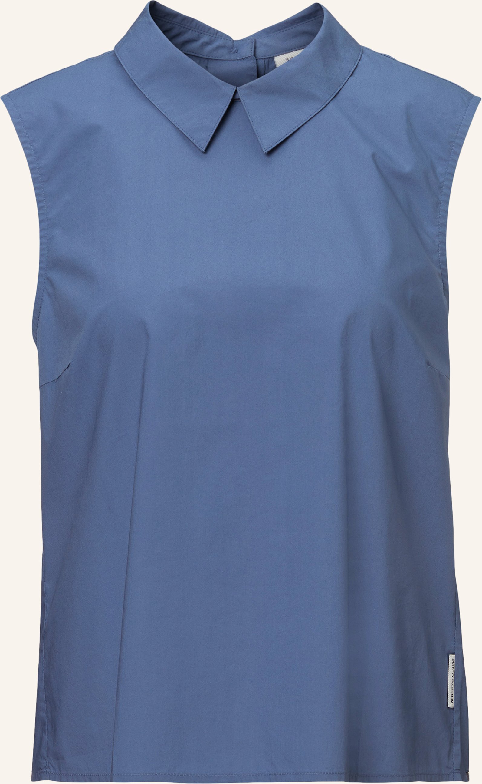 Marc O'polo Denim Falten-Bluse blau