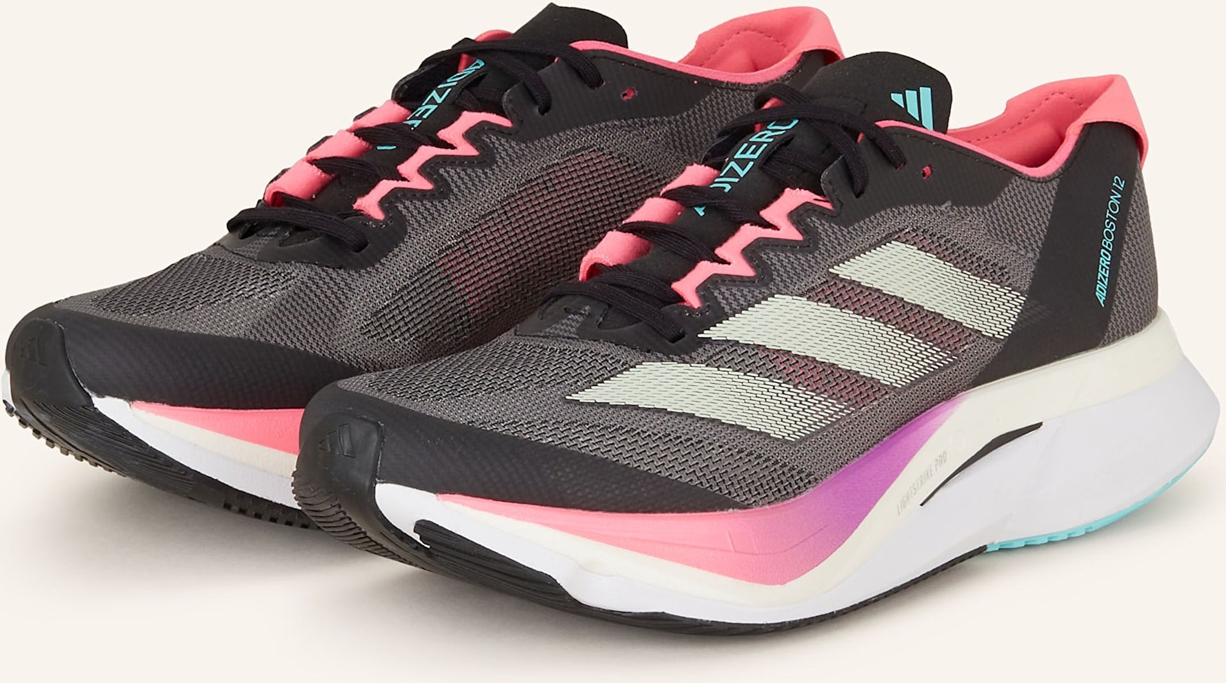 Adidas Laufschuhe Adizero Boston 12 schwarz