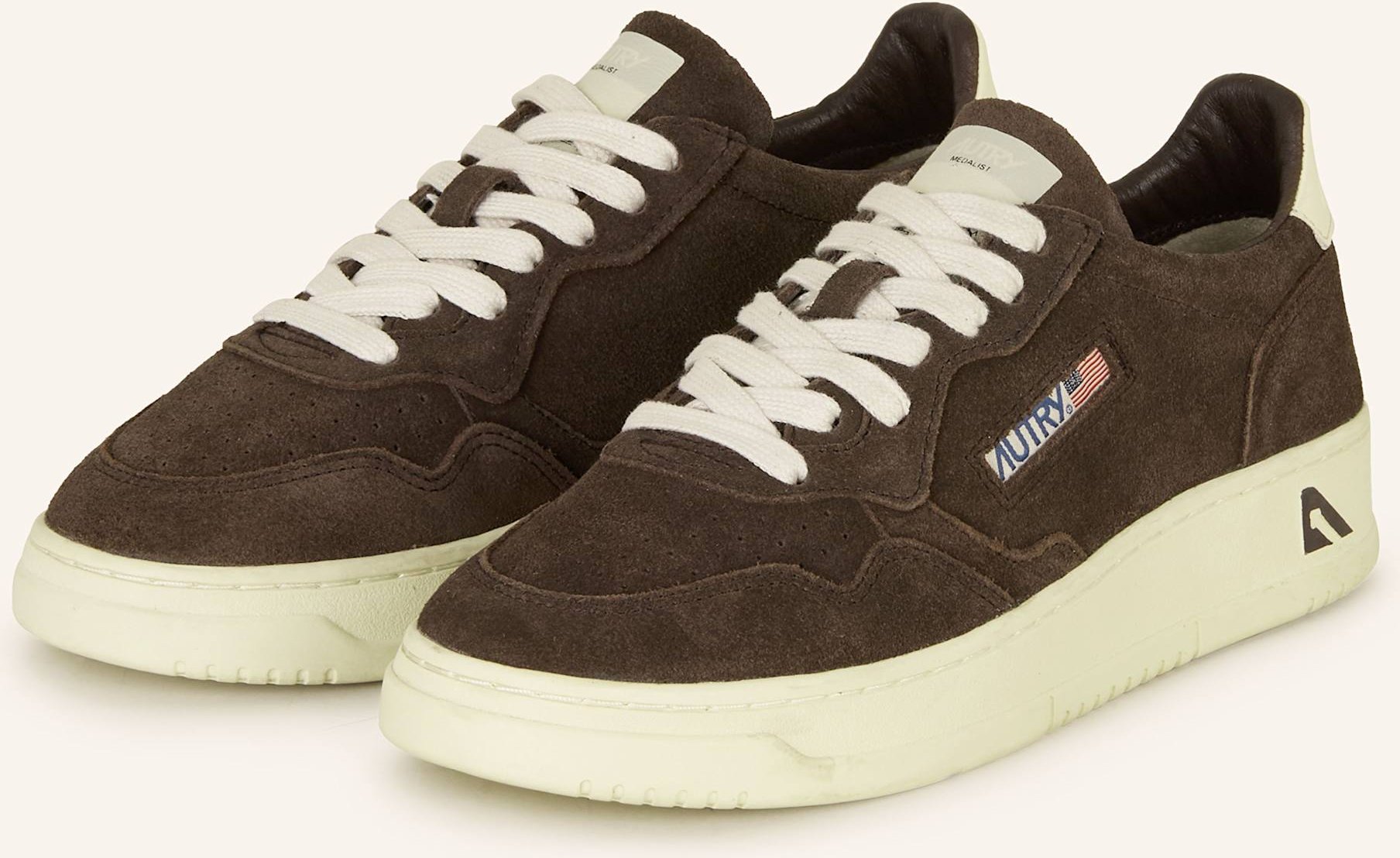 Autry Sneaker Medalist Low Uh braun