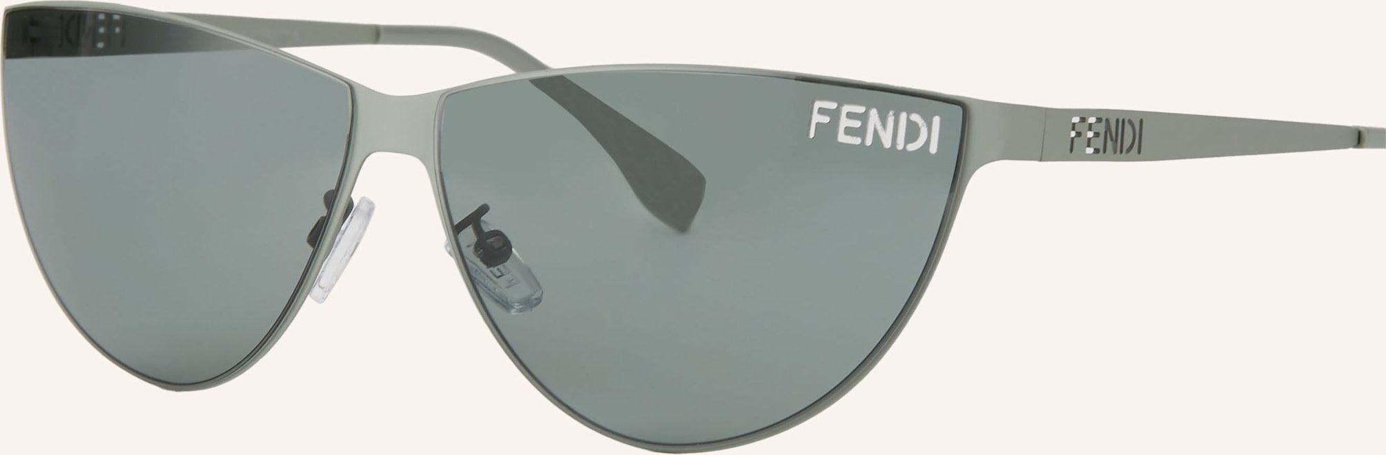 Fendi Sonnenbrille fn000781 grau