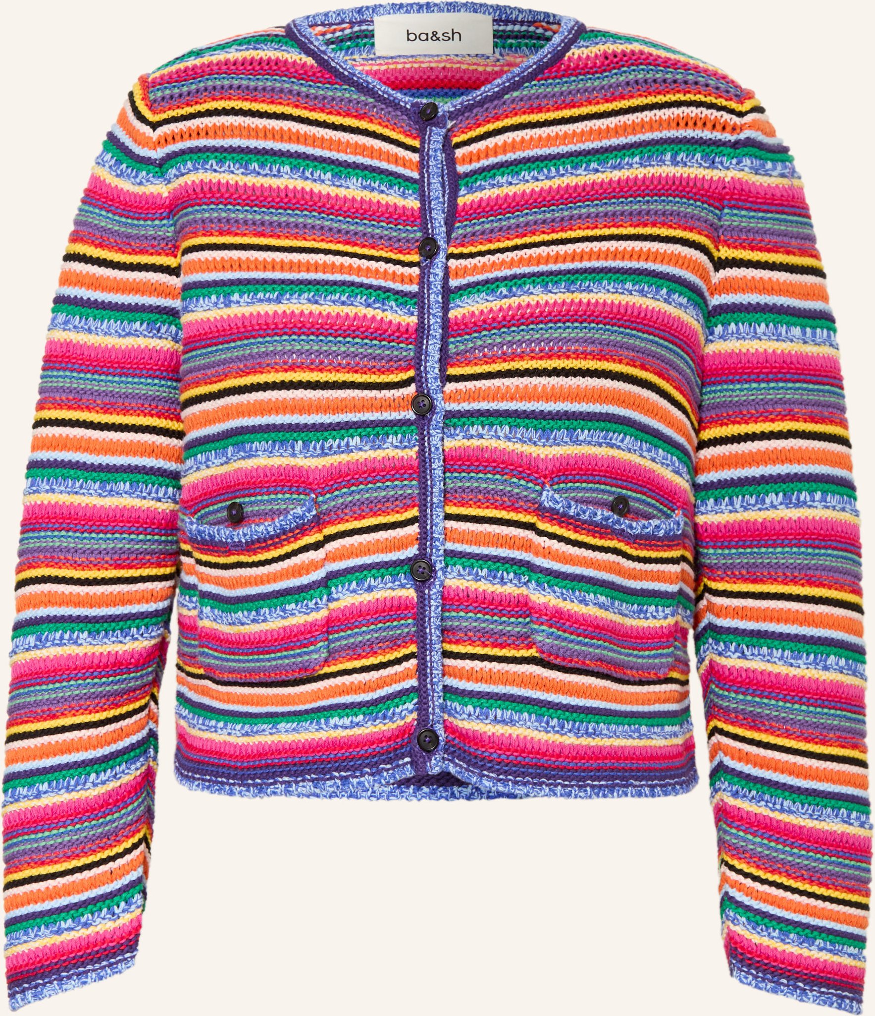 Ba&Sh Strickjacke Fanny beige