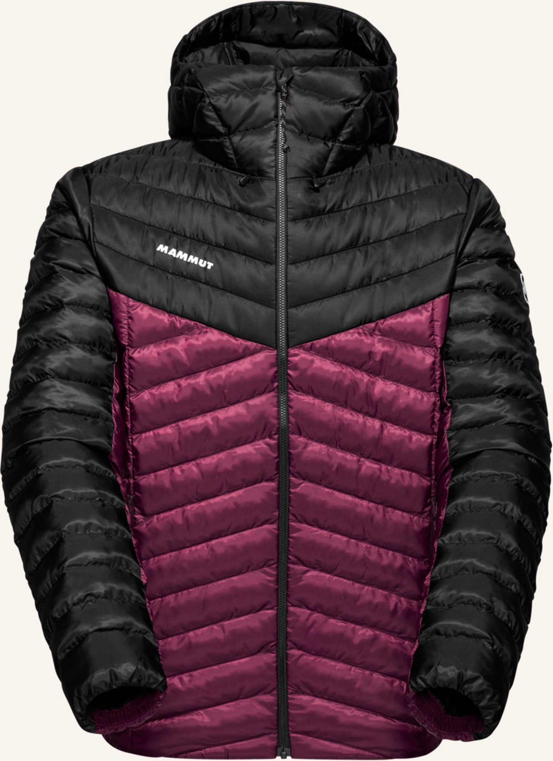 Mammut Isolationsjacke Albula Mit Kapuze rot