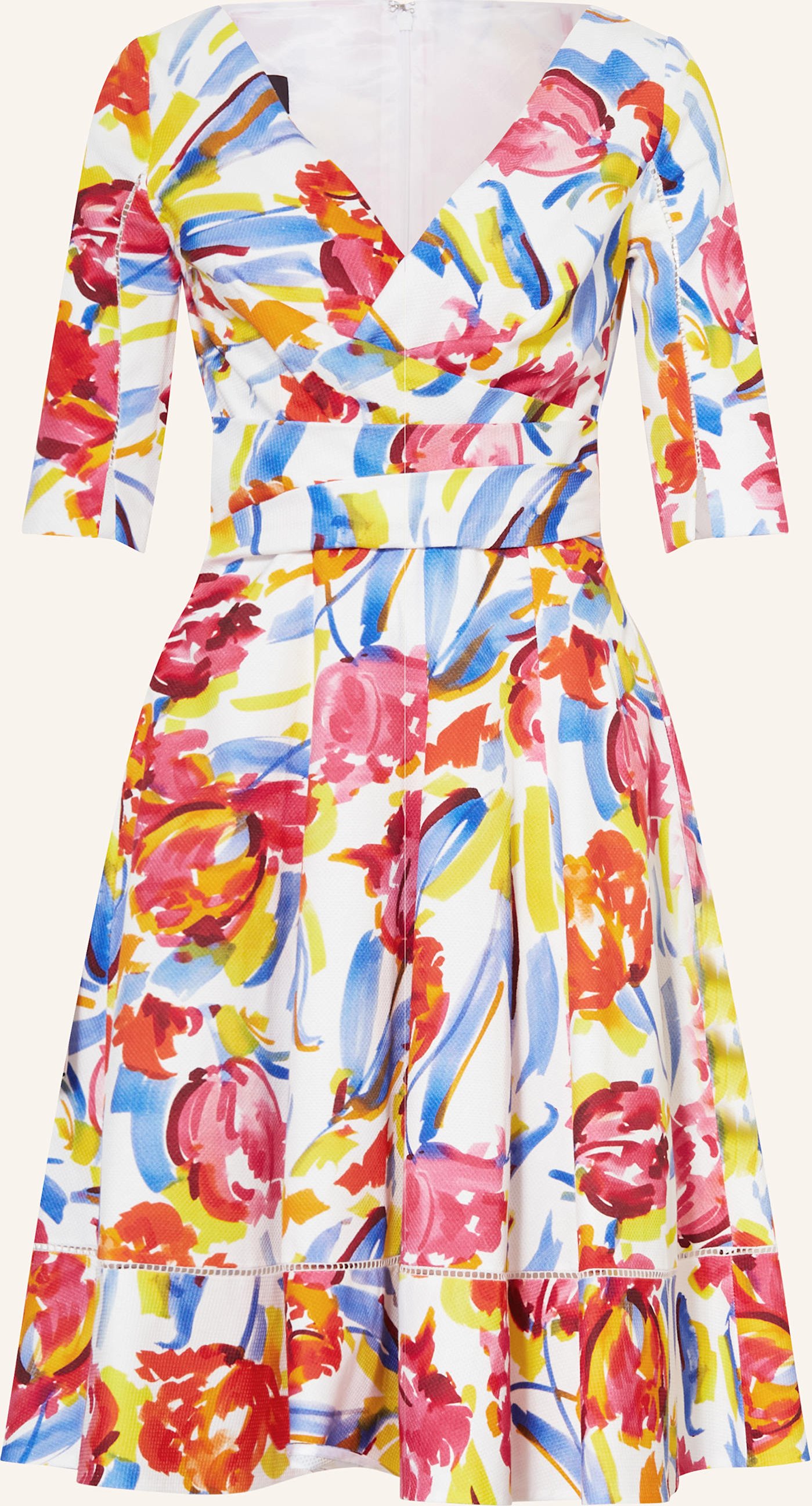 Talbot Runhof Cocktailkleid Mit 3/4-Arm pink