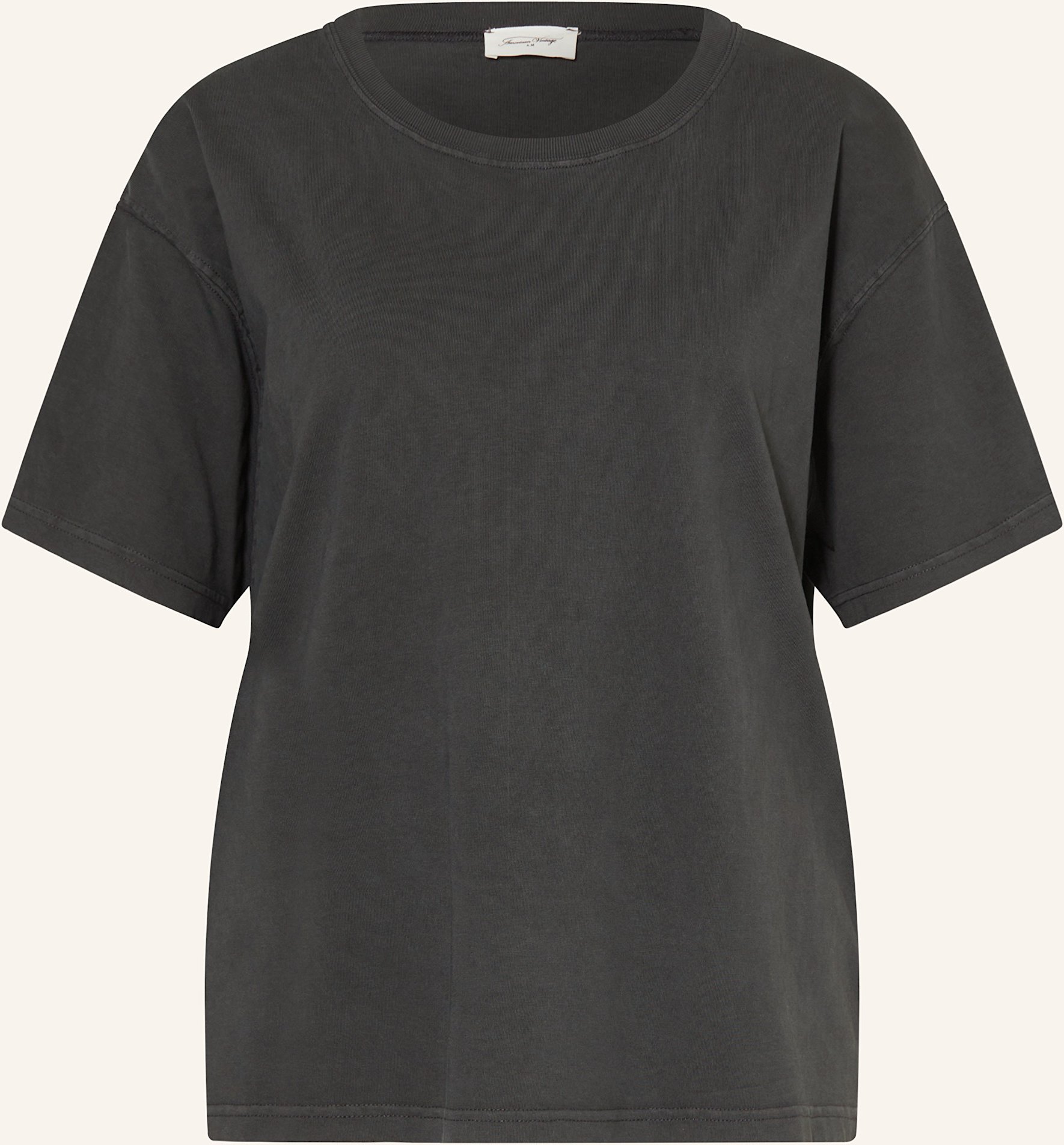 American Vintage T-Shirt Fizvalley schwarz