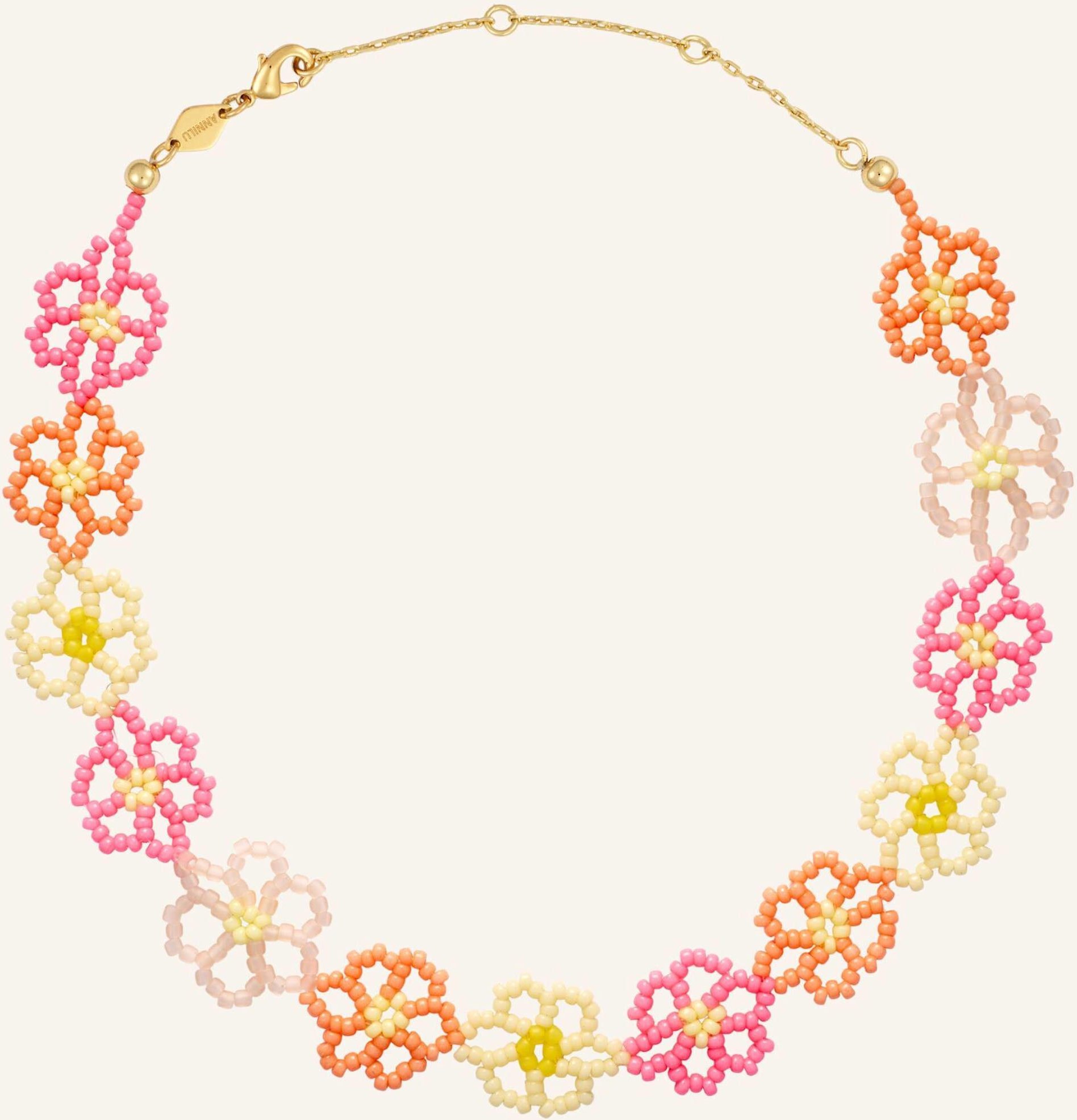 Anni Lu Halskette Blossom Soft Pink By Glambou pink