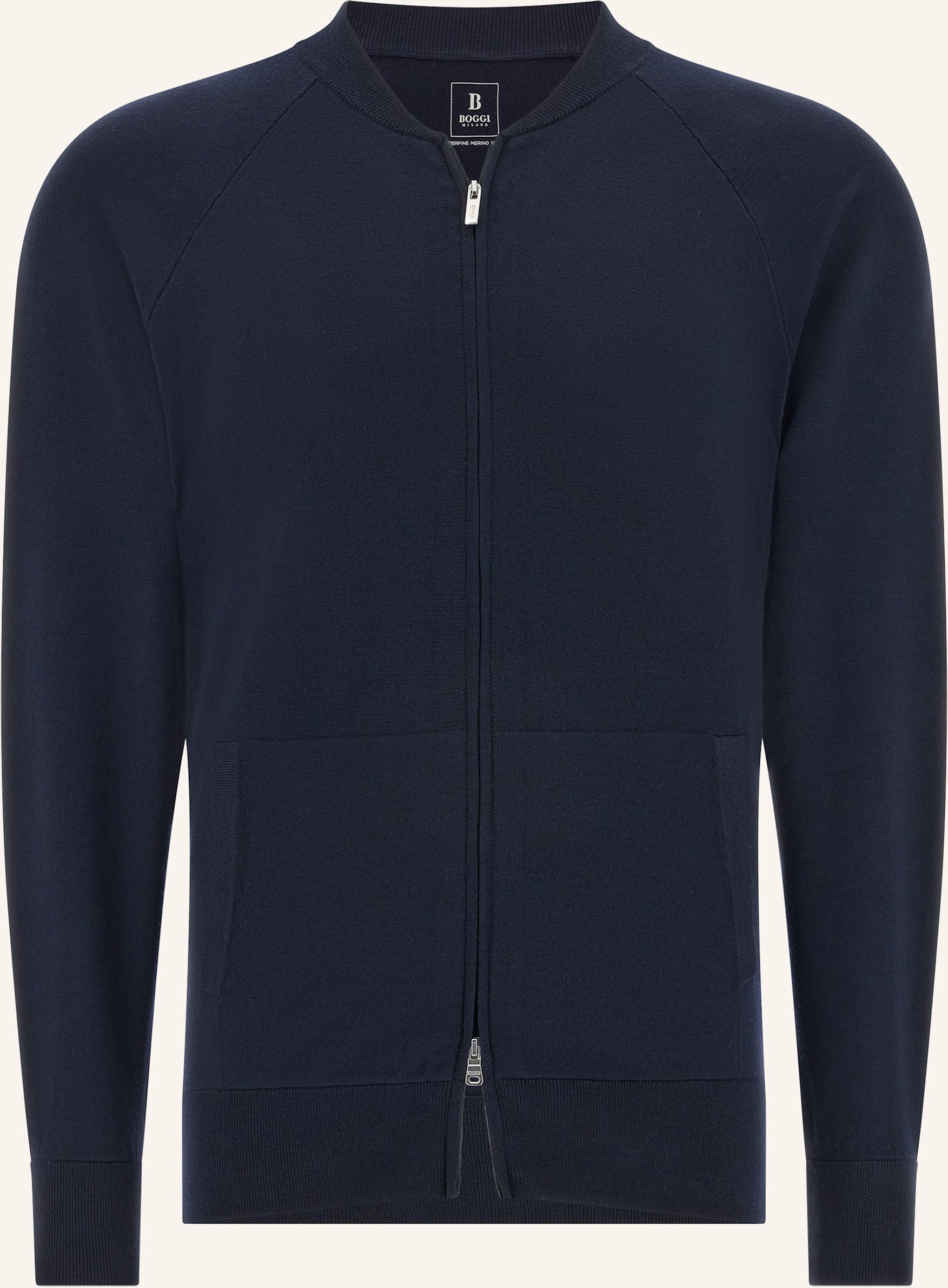 Boggi Milano Strickjacke blau