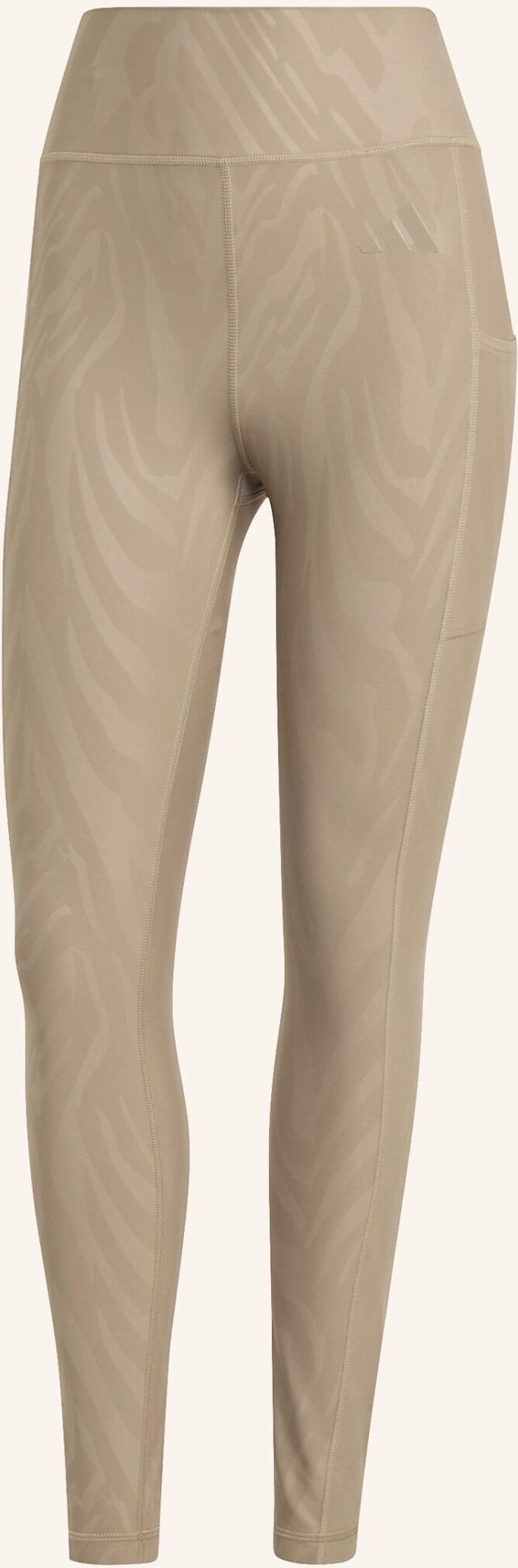 Thumbnail - Adidas Optime Aop Full-Length Leggings braun