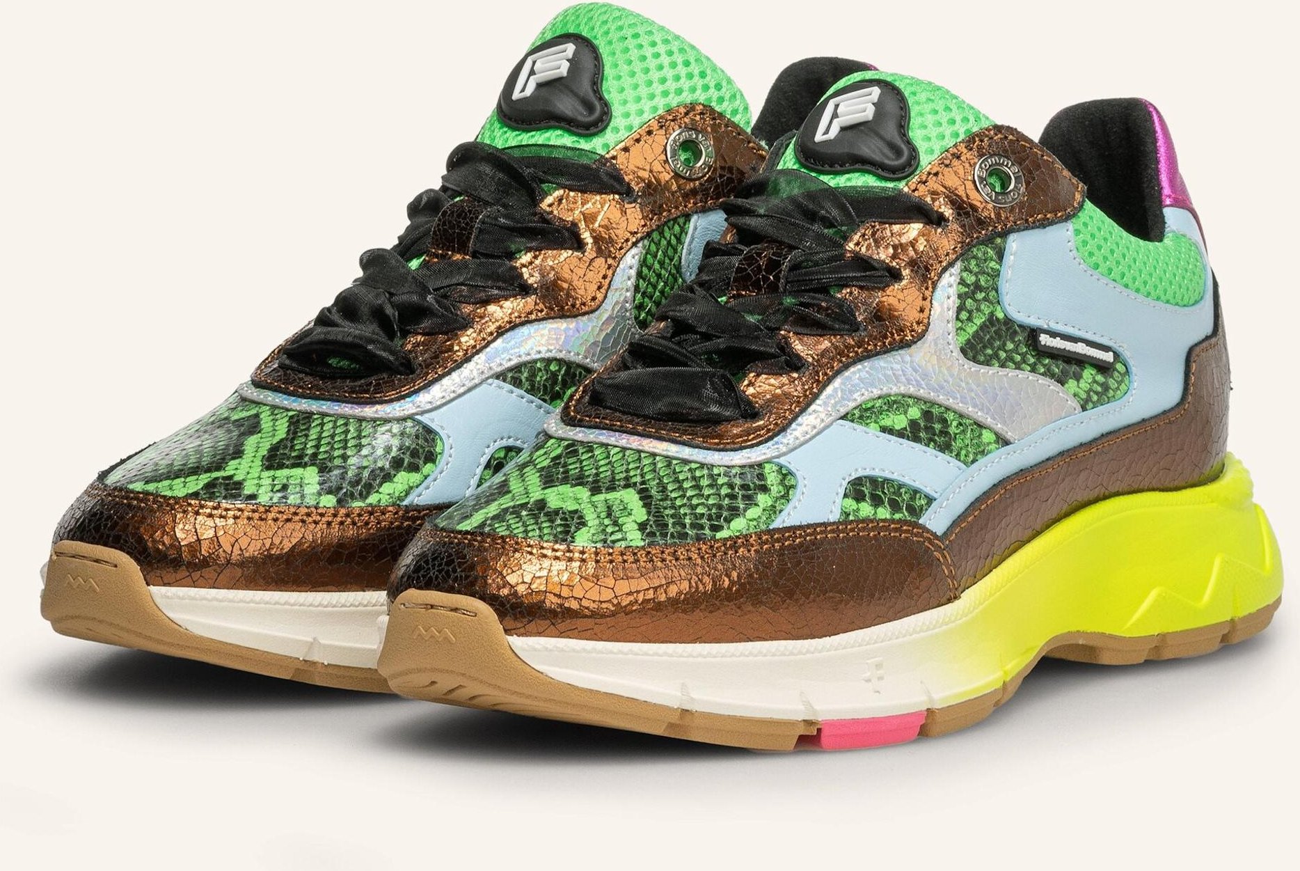 Floris Van Bommel Sneaker Daysi 04 gruen