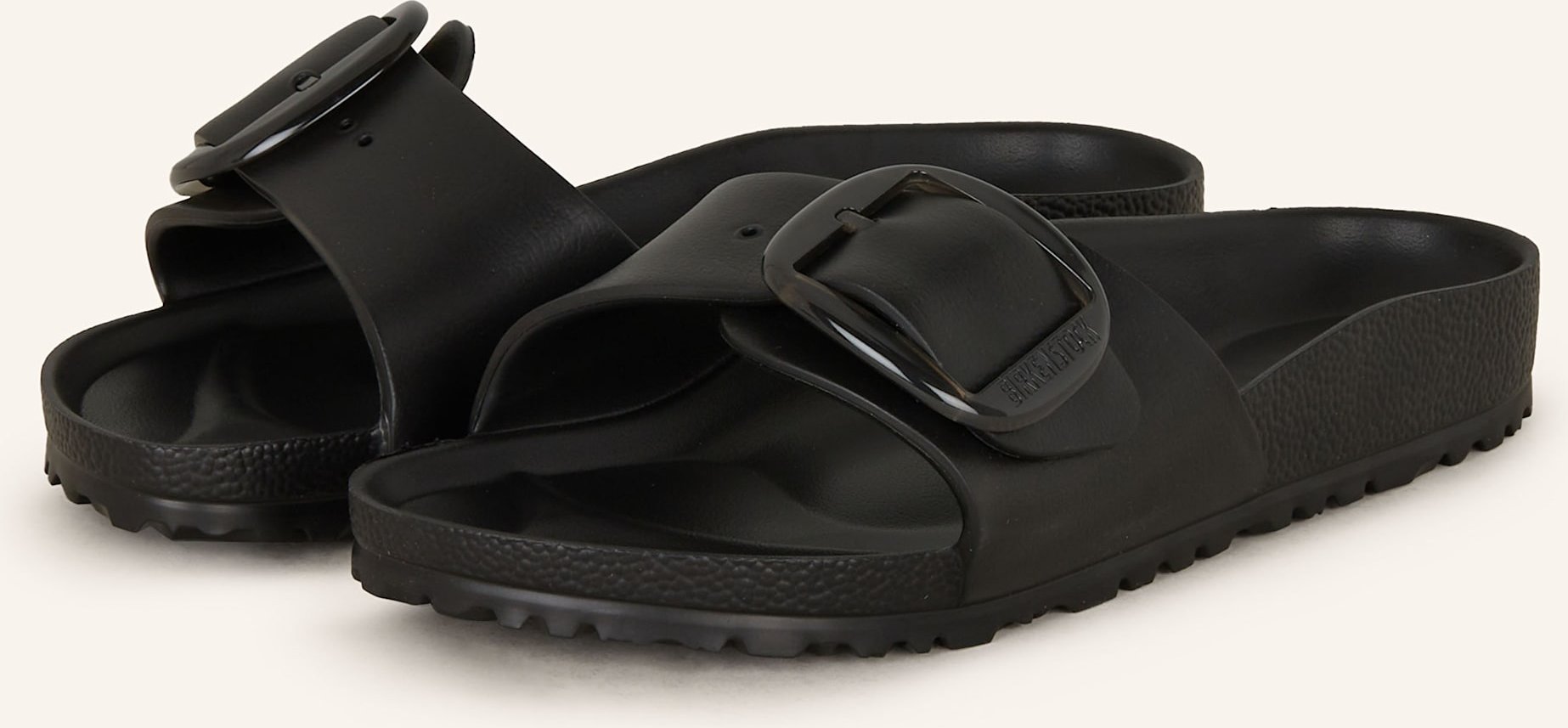 Birkenstock Pantoletten Madrid Big Buckle Eva schwarz