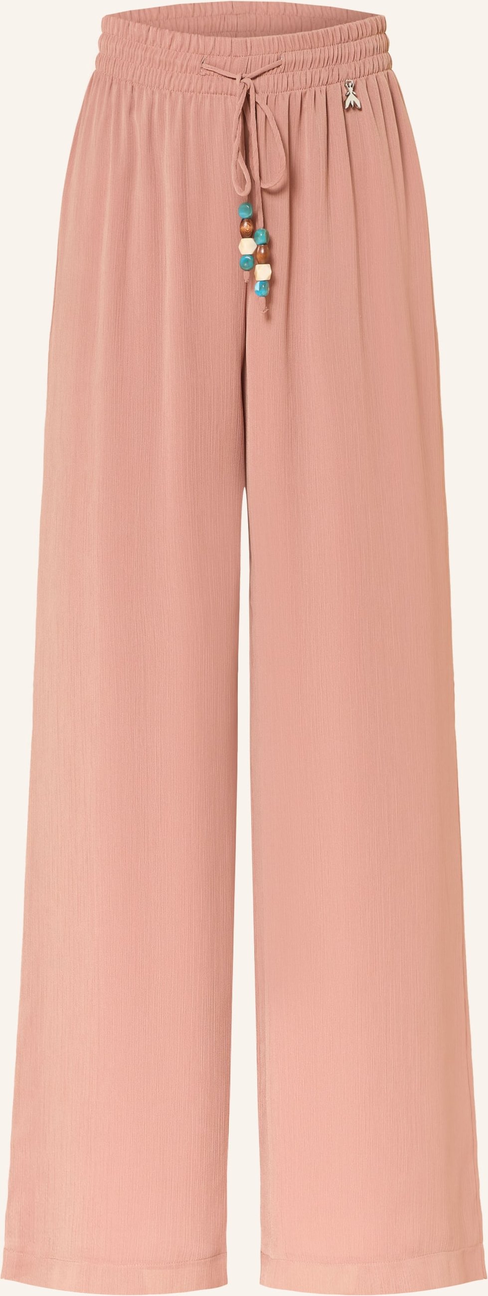 Patrizia Pepe Marlenehose Mit Schmucksteinen braun