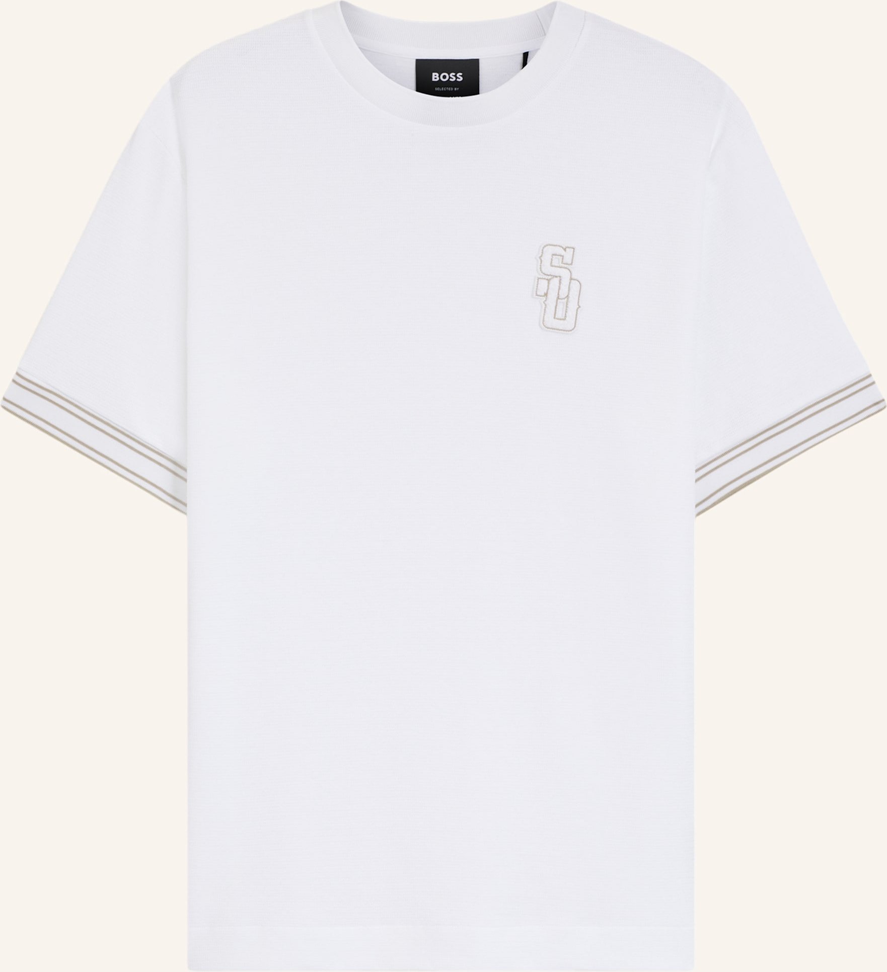 Boss T-Shirt C-Tigerman 50_So Regular Fit weiss