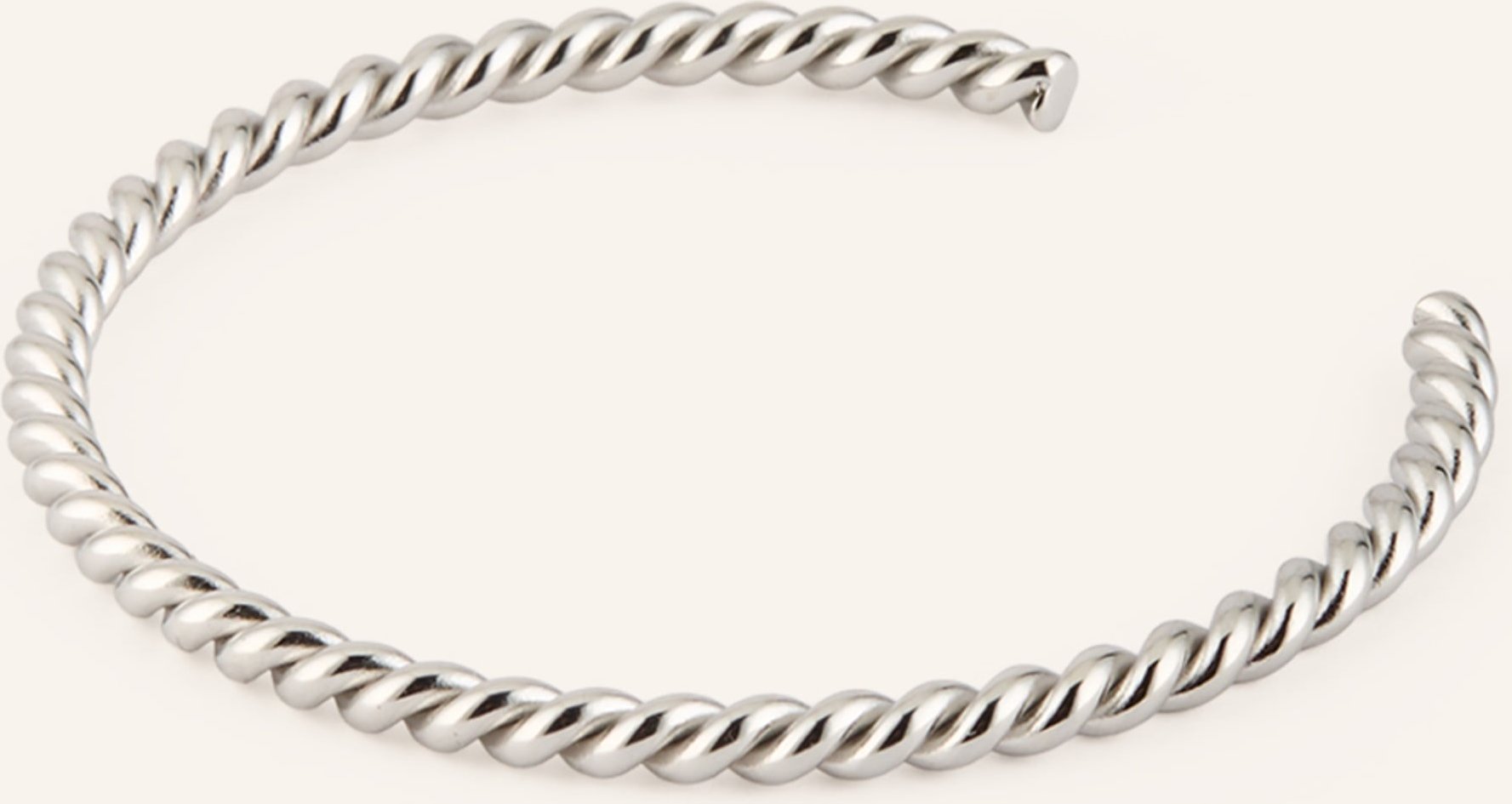 Edblad Armreif Twine silber
