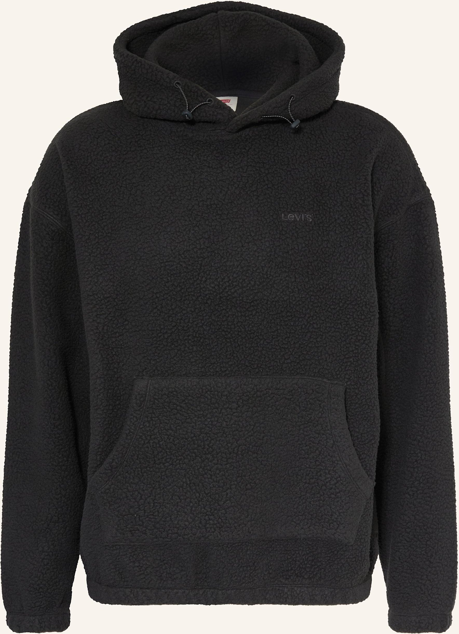 Levi's® Fleece-Hoodie schwarz