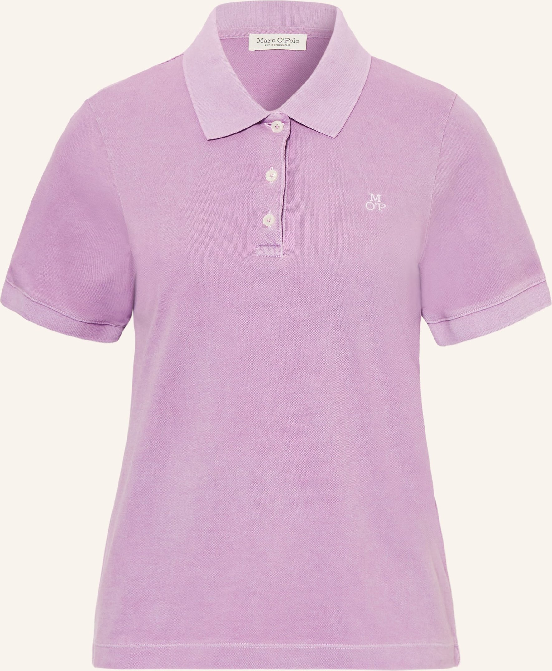 Thumbnail - Marc O'polo Strick-Poloshirt lila