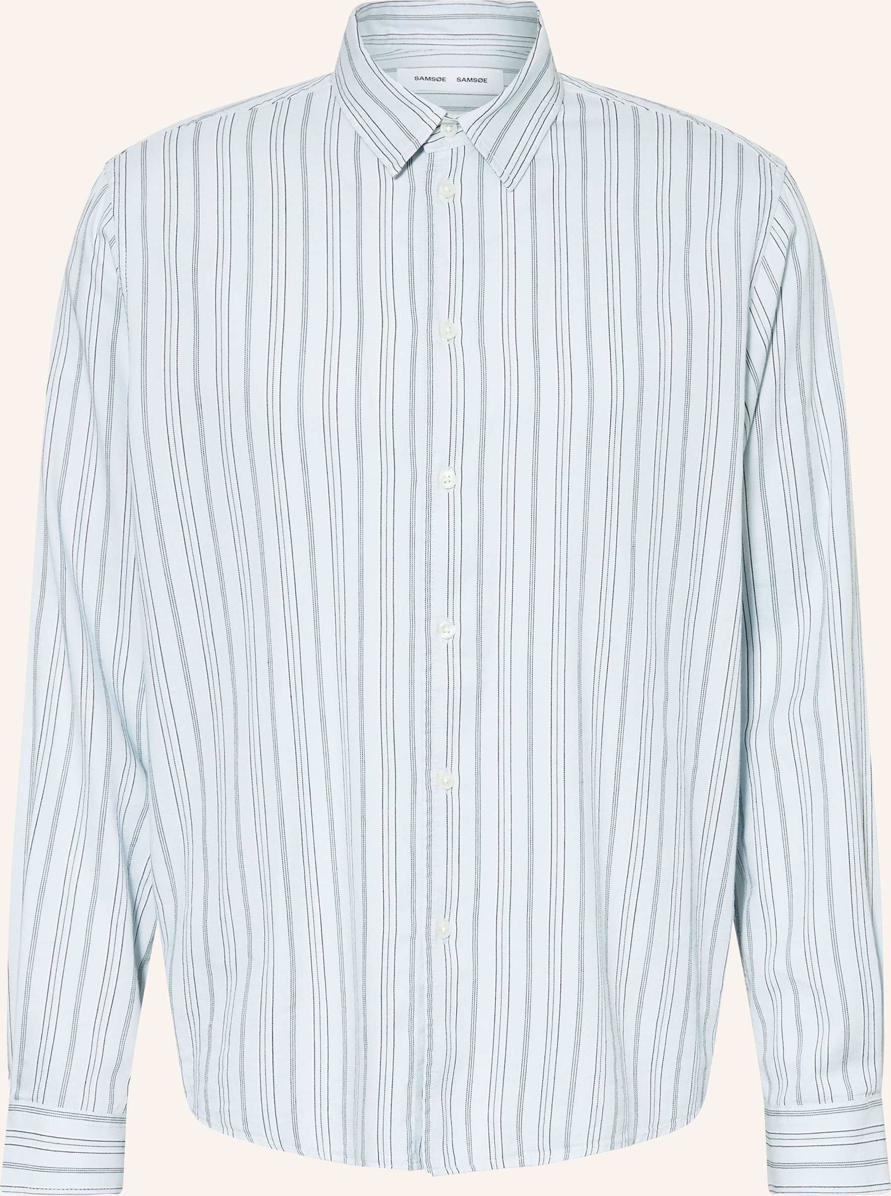 Samsøe Samsøe Hemd Saryan Comfort Fit blau