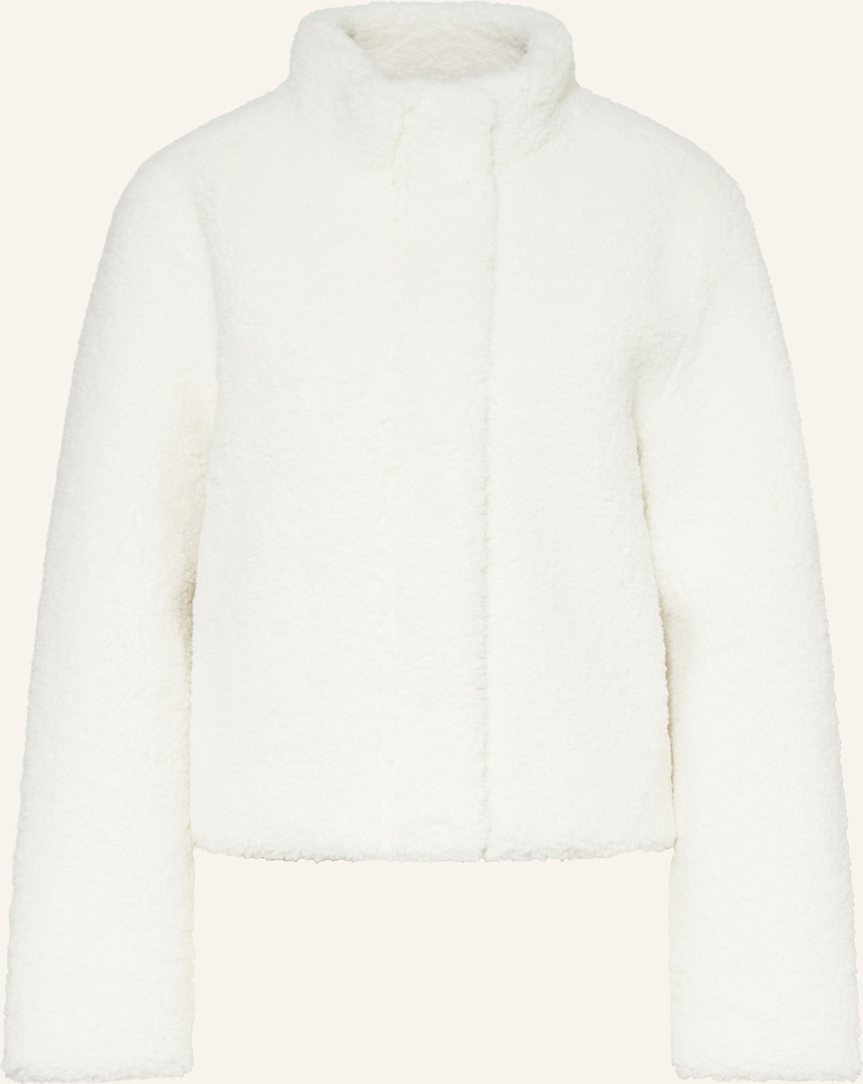 No.1 Como Teddyfell-Jacke Filipa weiss