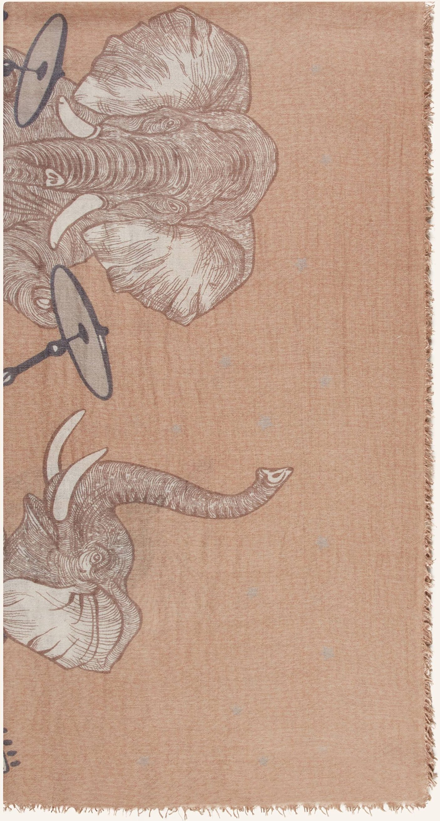 Hemisphere Tuch Mit Cashmere beige