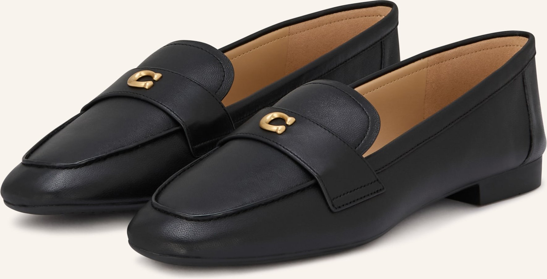 Coach Loafer schwarz