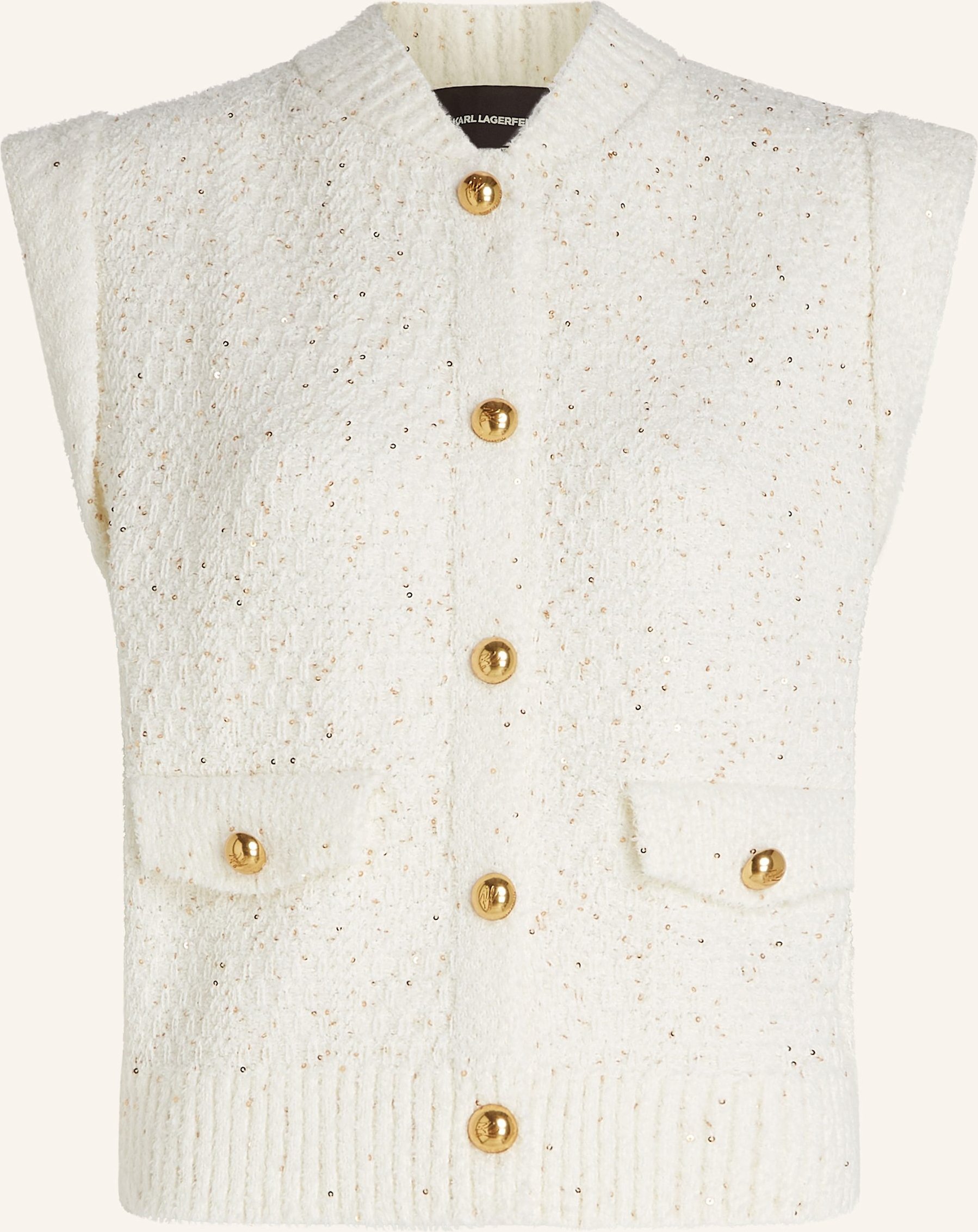 Karl Lagerfeld Strickjacke beige