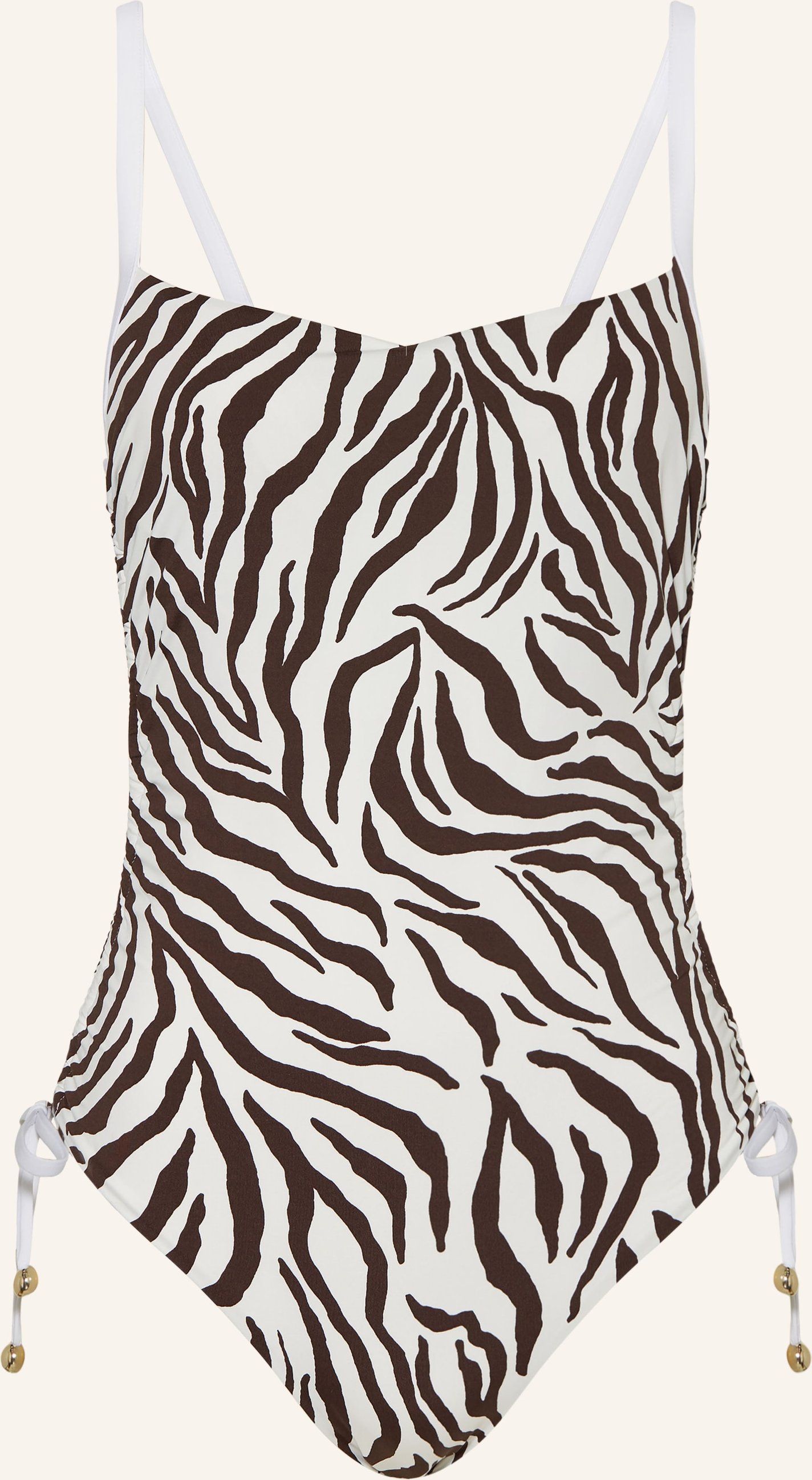 Max Mara Beachwear Bügel-Badeanzug Casimira braun