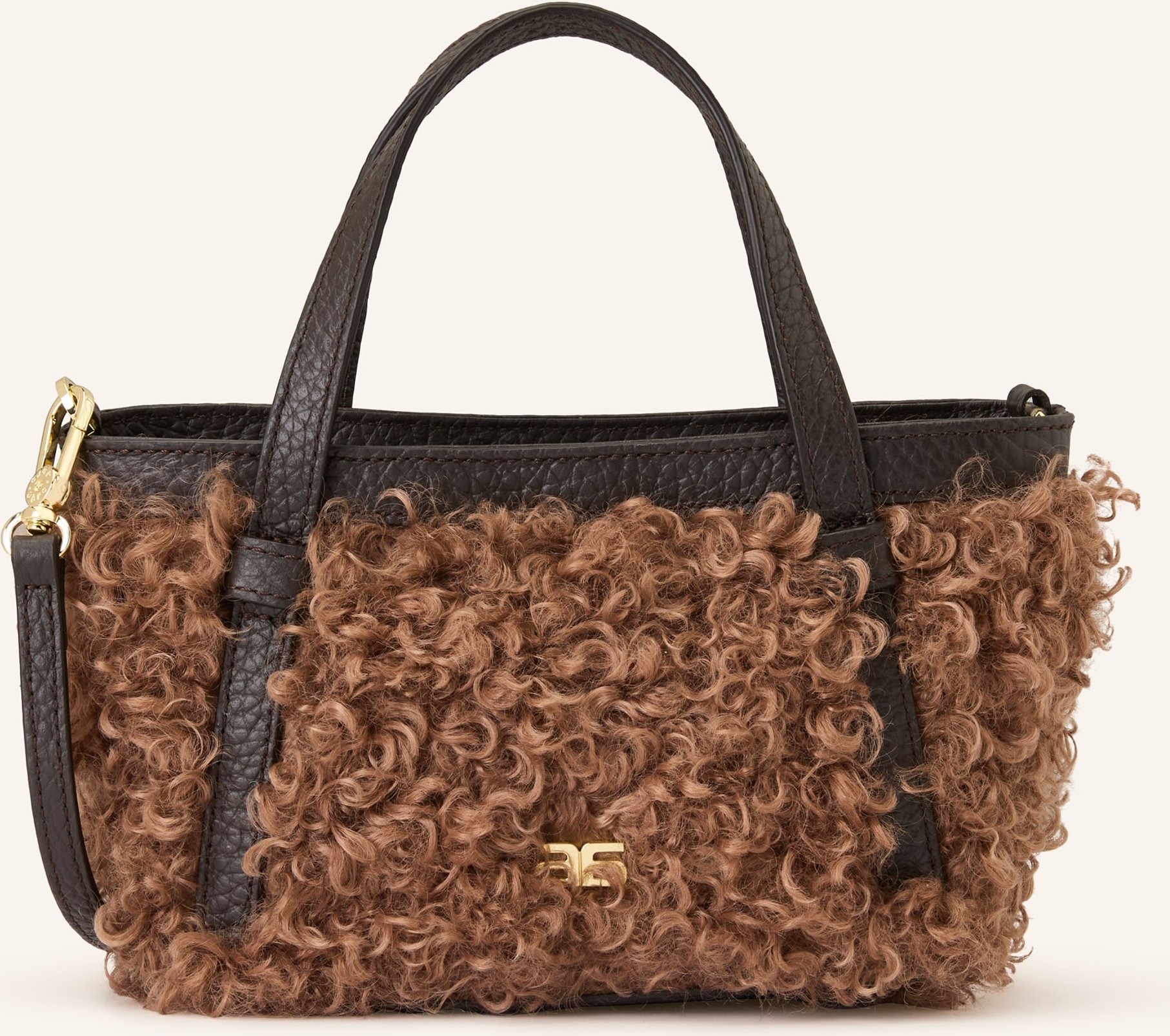 Abro Umhängetasche Cosmo Mini braun