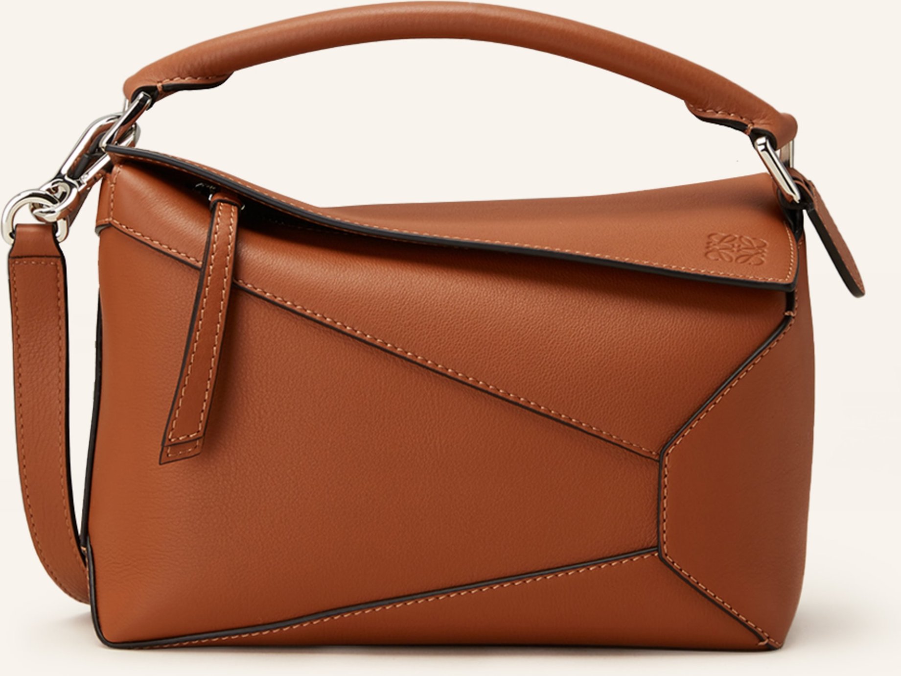 Loewe Handtasche Puzzle Small braun