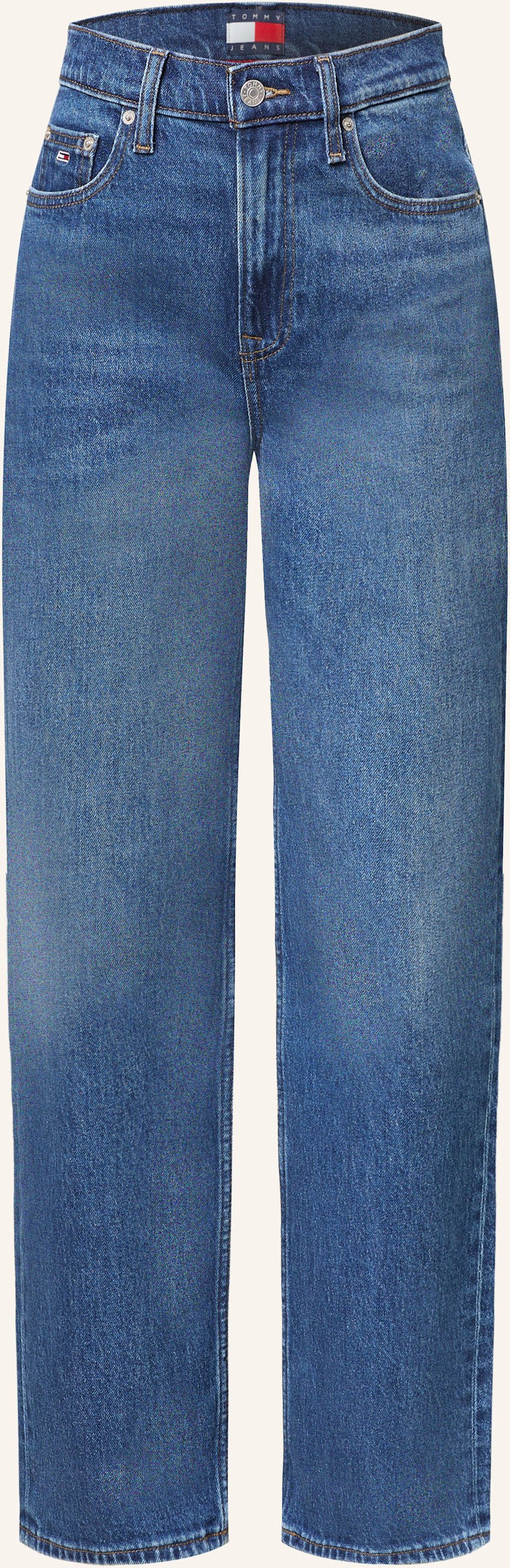 Tommy Jeans Straight Jeans Layla blau