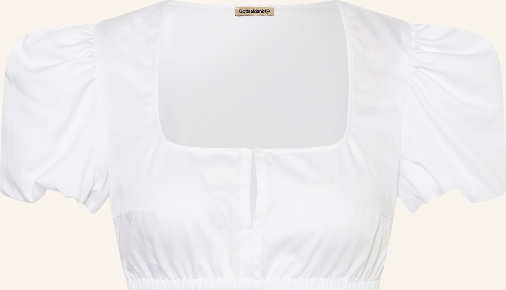 Gottseidank Dirndlbluse Irma weiss