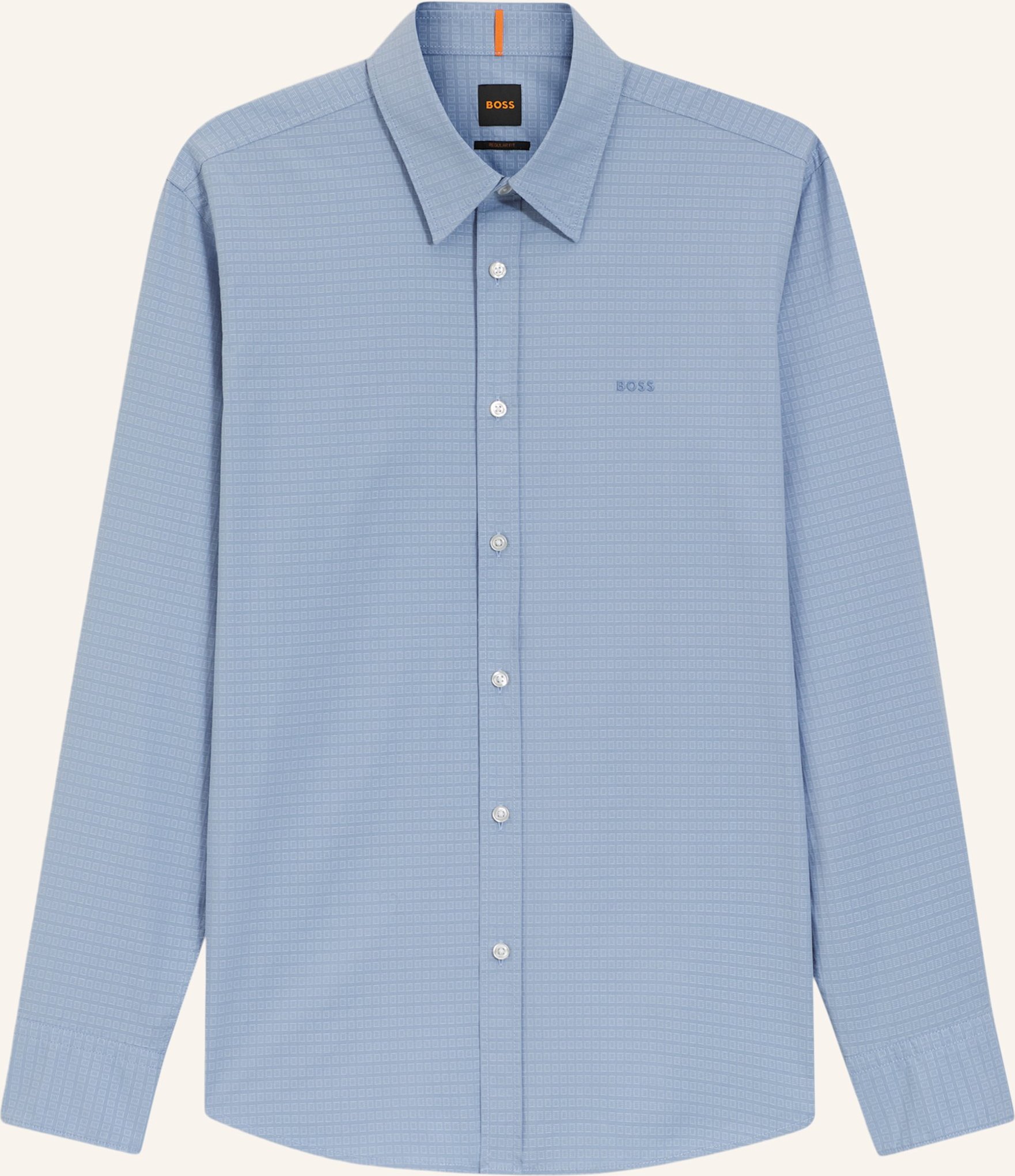 Boss Casual Hemd Relegant_6_M Regular Fit blau