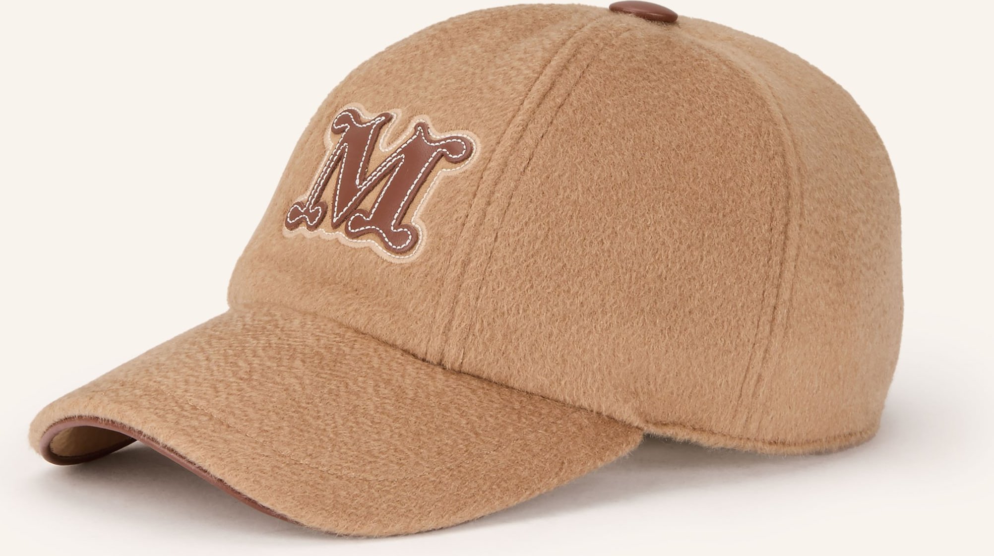 Max Mara Cashmere-Cap Feltre braun