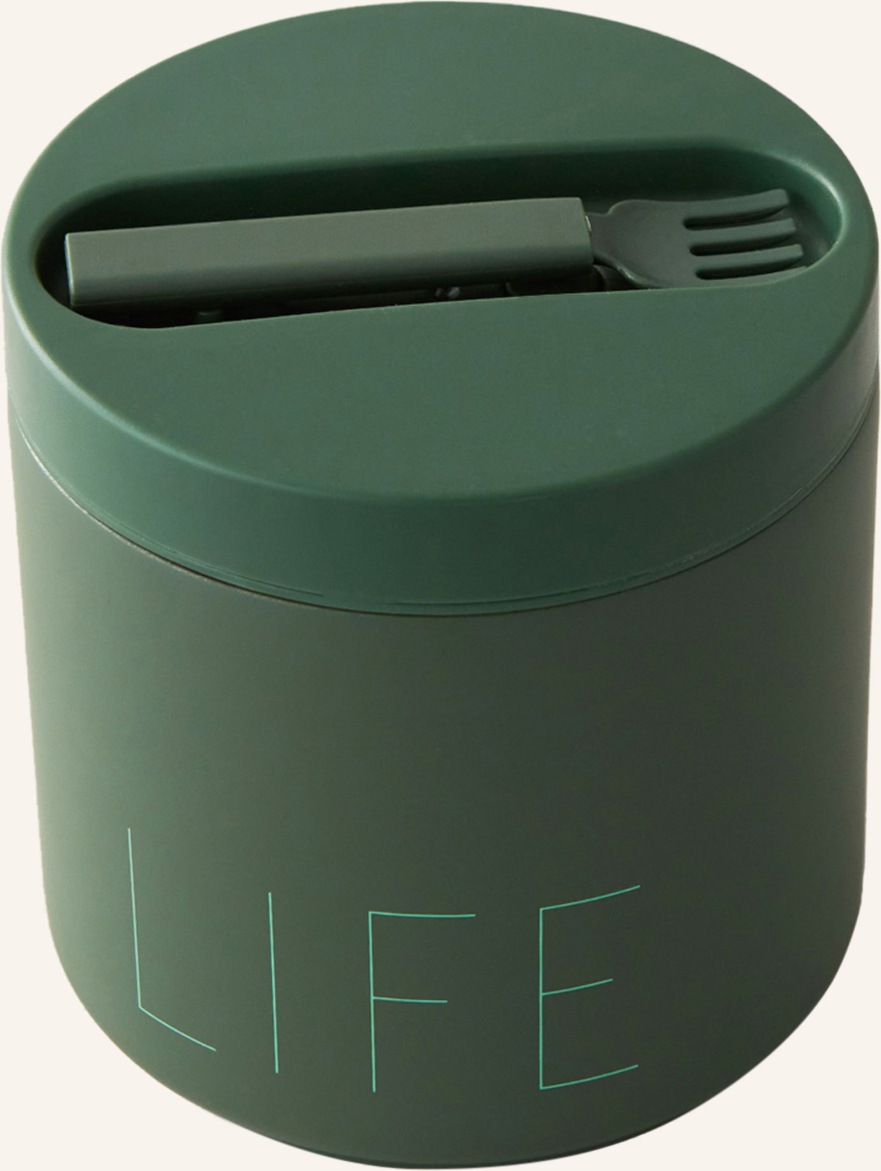 Design Letters Thermo-Lunchbox Life gruen