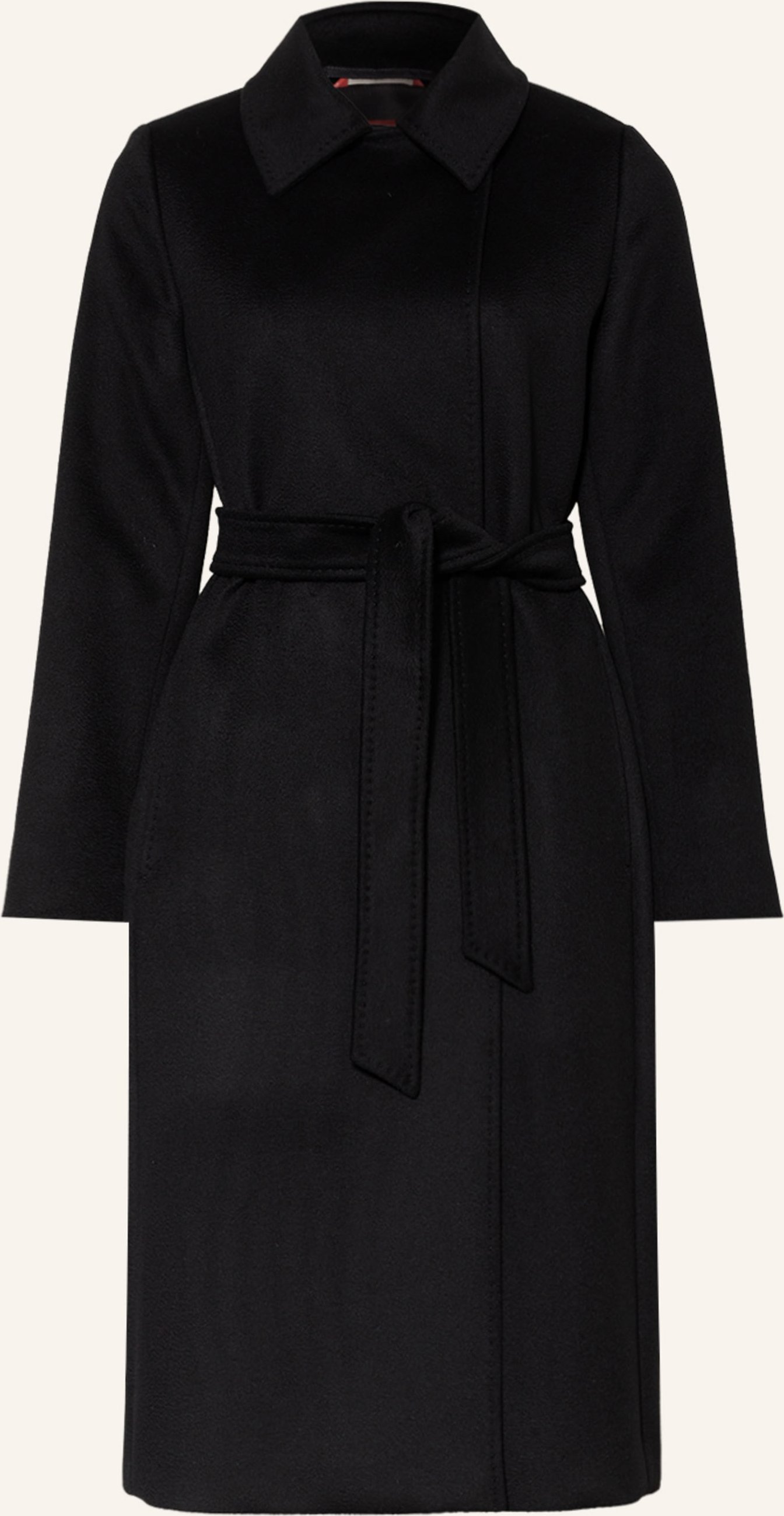 Max Mara Studio Wollmantel Bcollag schwarz