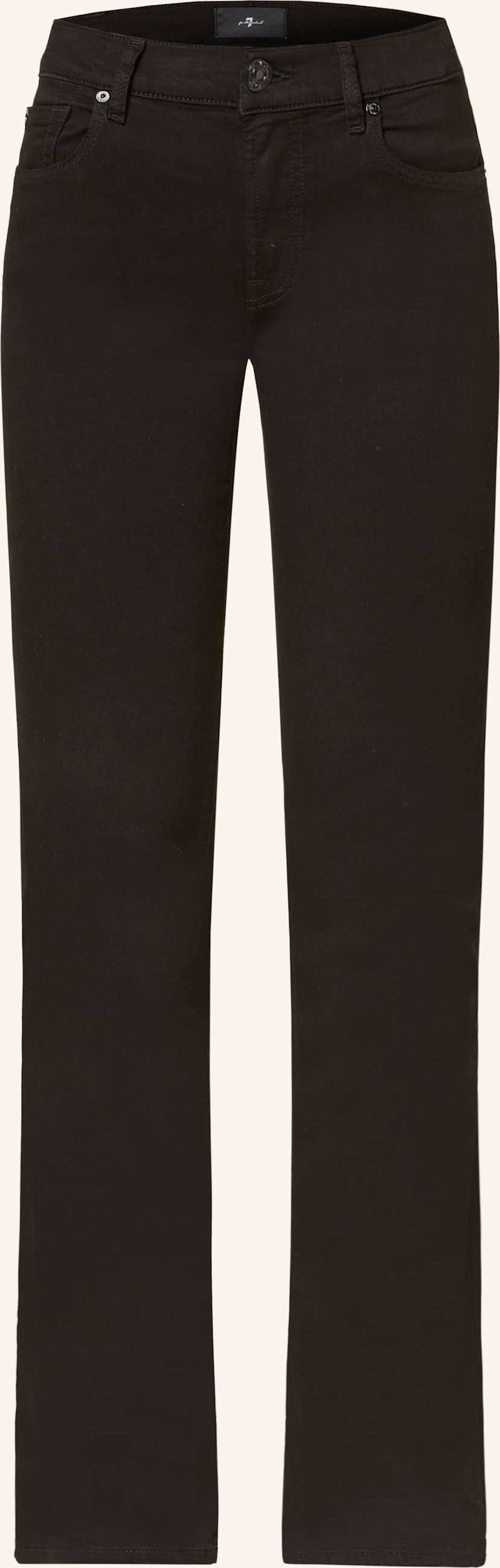 Thumbnail - 7 For All Mankind Bootcut Jeans Bootcut schwarz