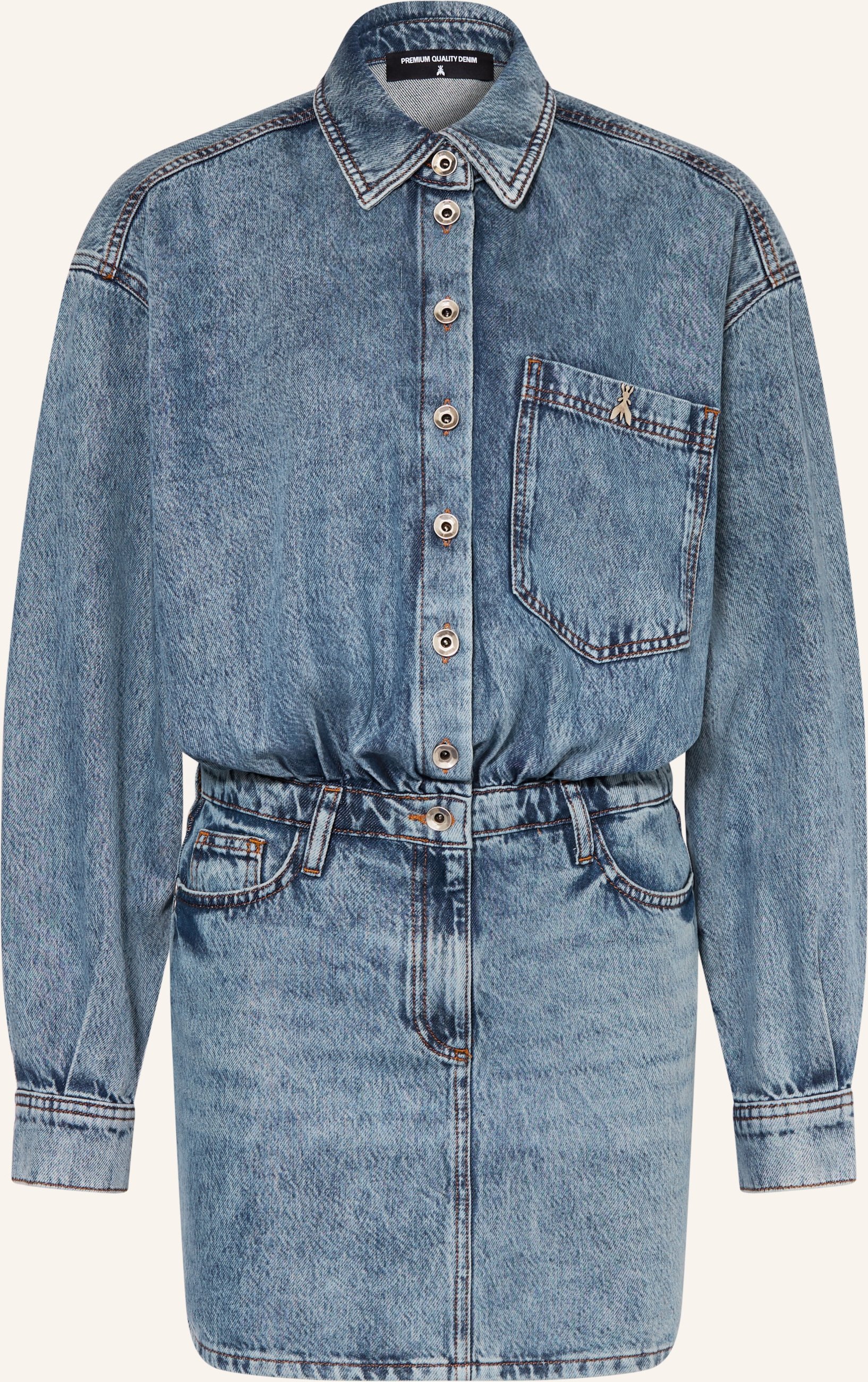 Patrizia Pepe Jeanskleid blau