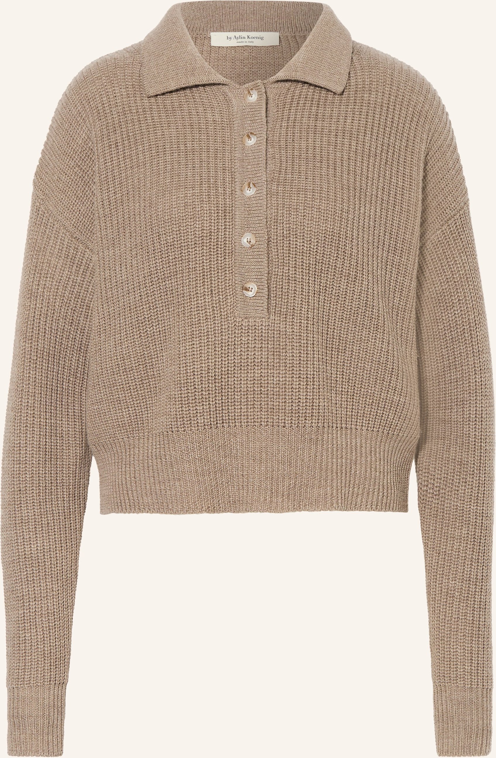 By Aylin Koenig Pullover Tessa Aus Merinowolle beige