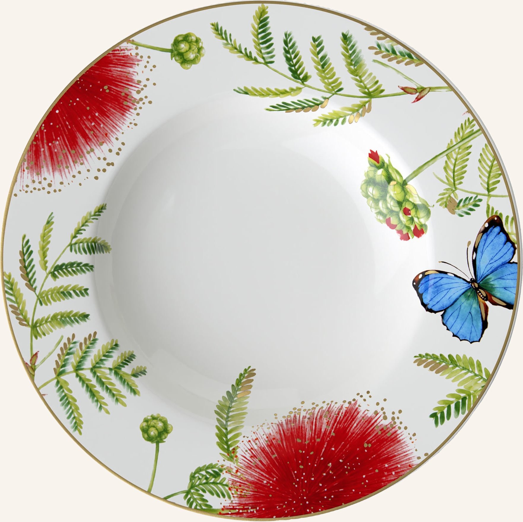 Villeroy & Boch Suppenteller Amazonia weiss