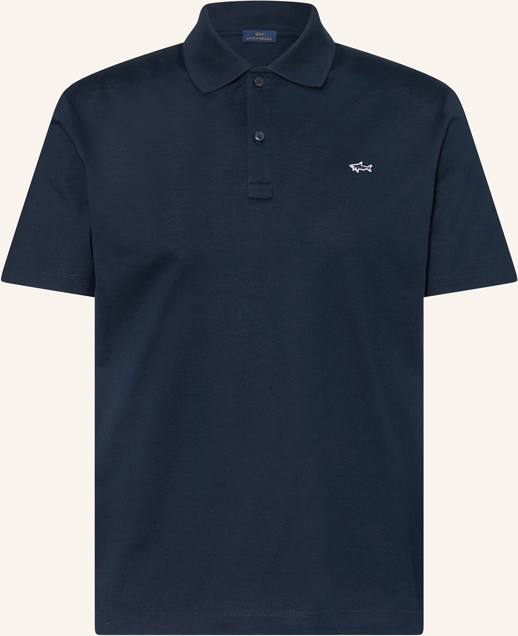 Paul & Shark Piqué-Poloshirt blau