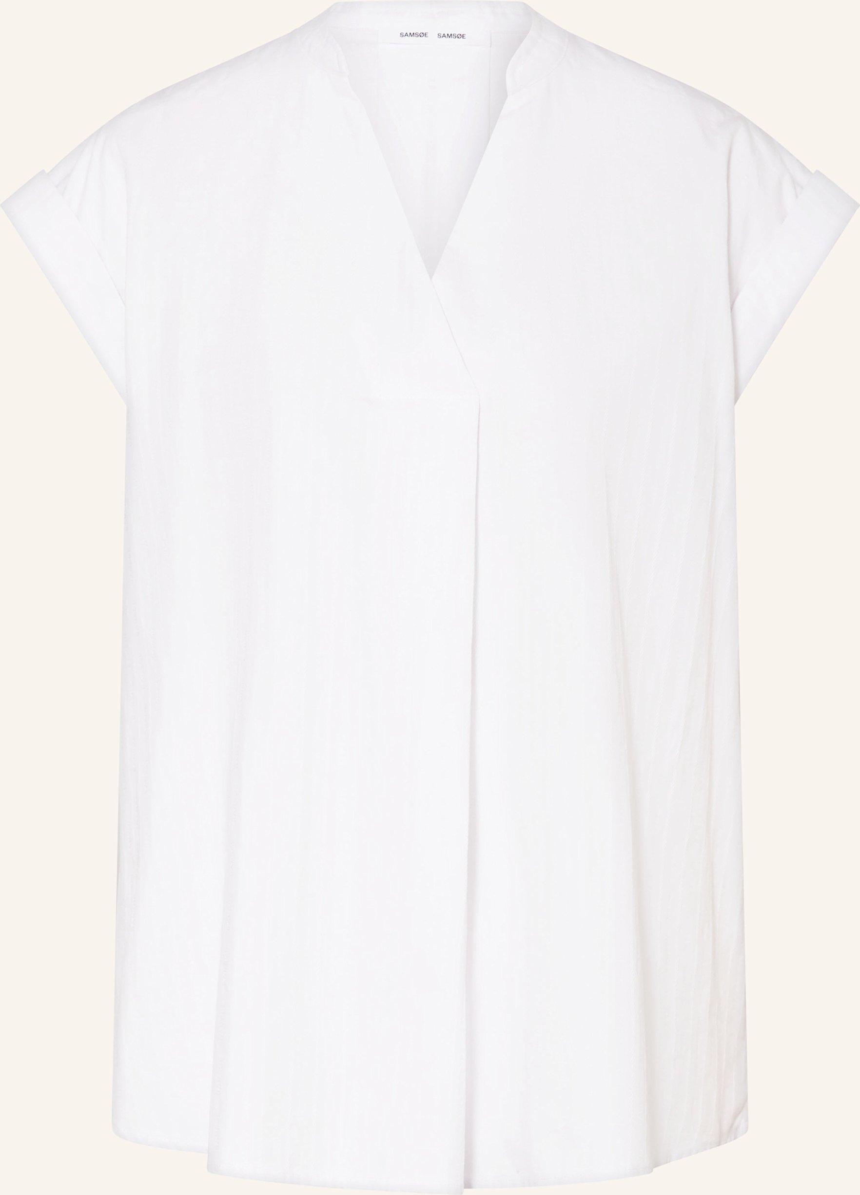 Samsøe Samsøe Blusenshirt Satina weiss