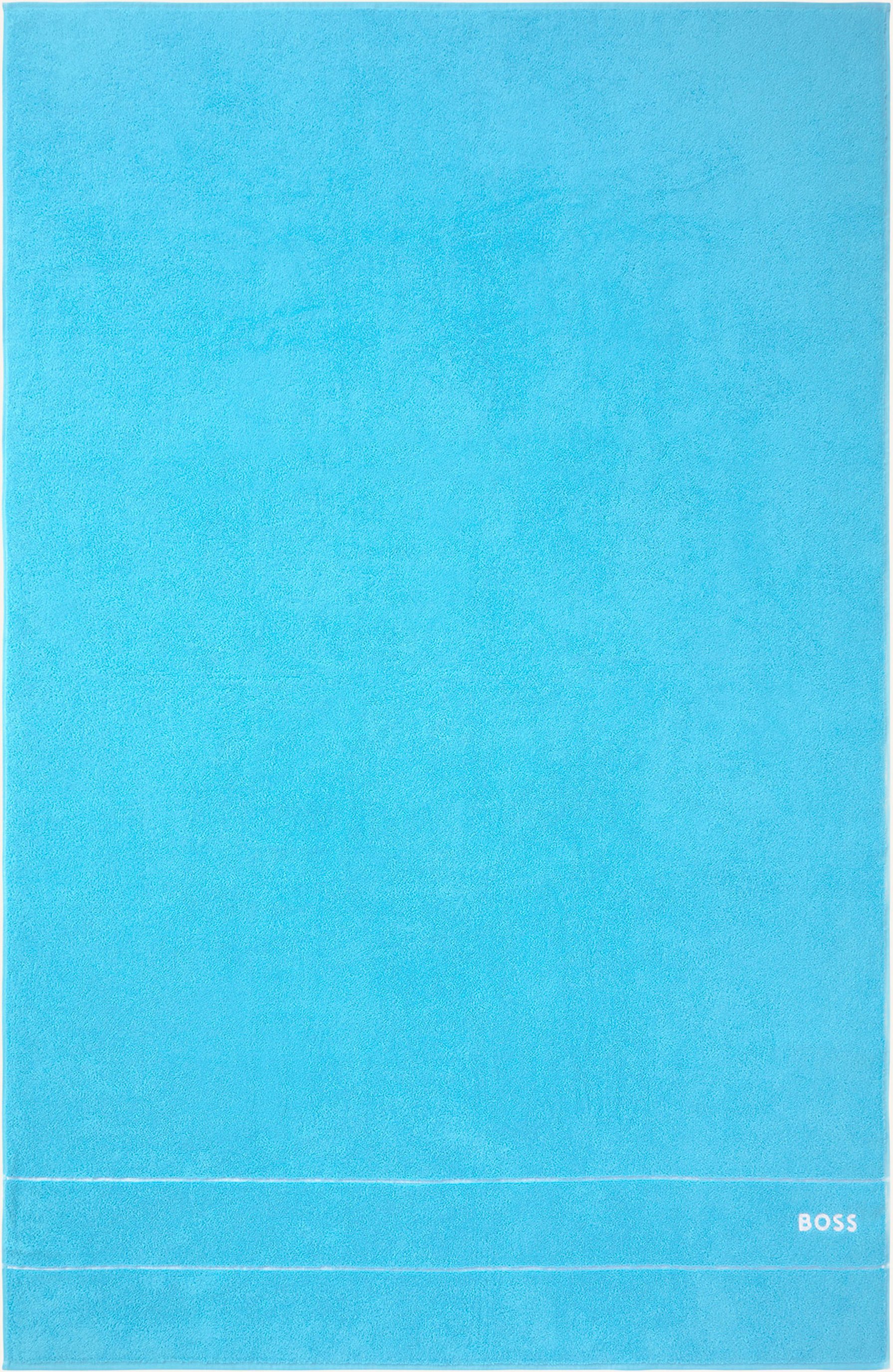 Boss Badetuch Plain blau