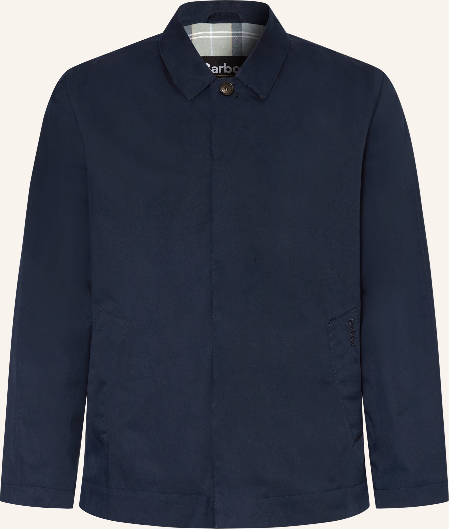 Barbour Overjacket Roking Waterproof blau