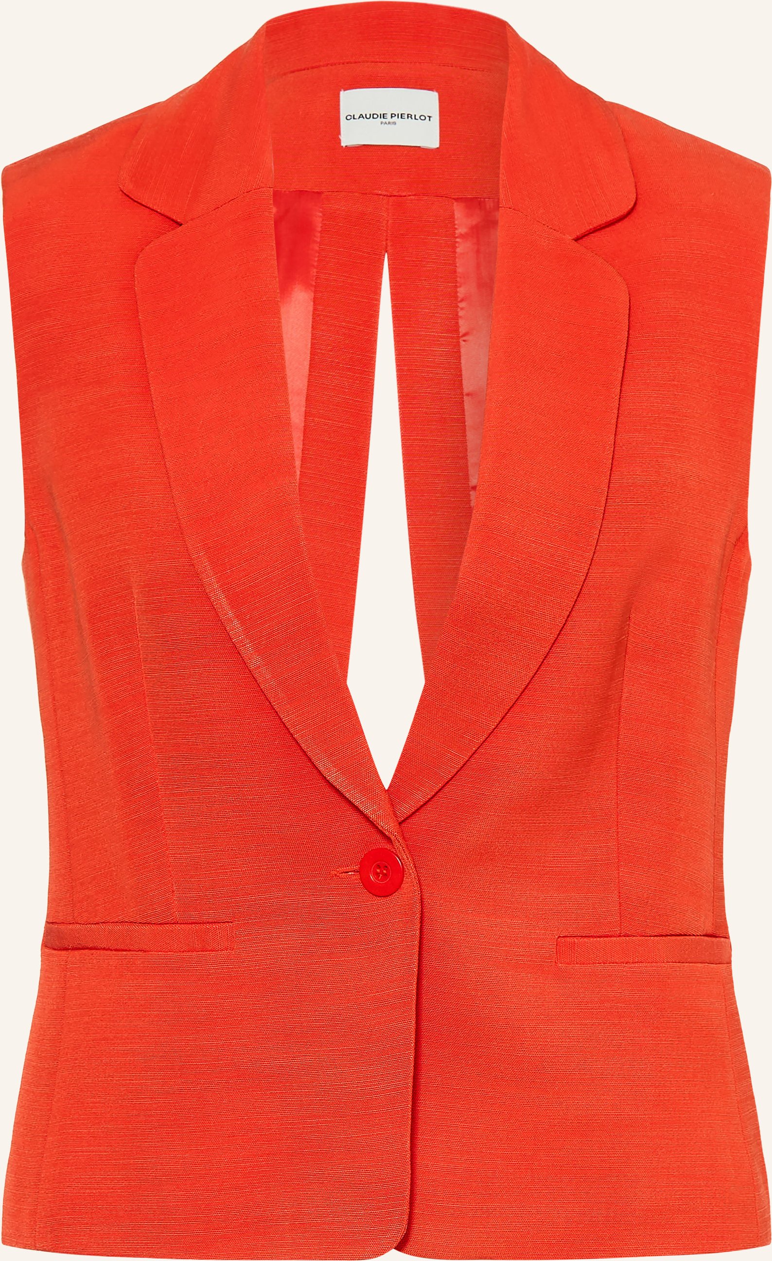 Claudie Pierlot Blazerweste orange