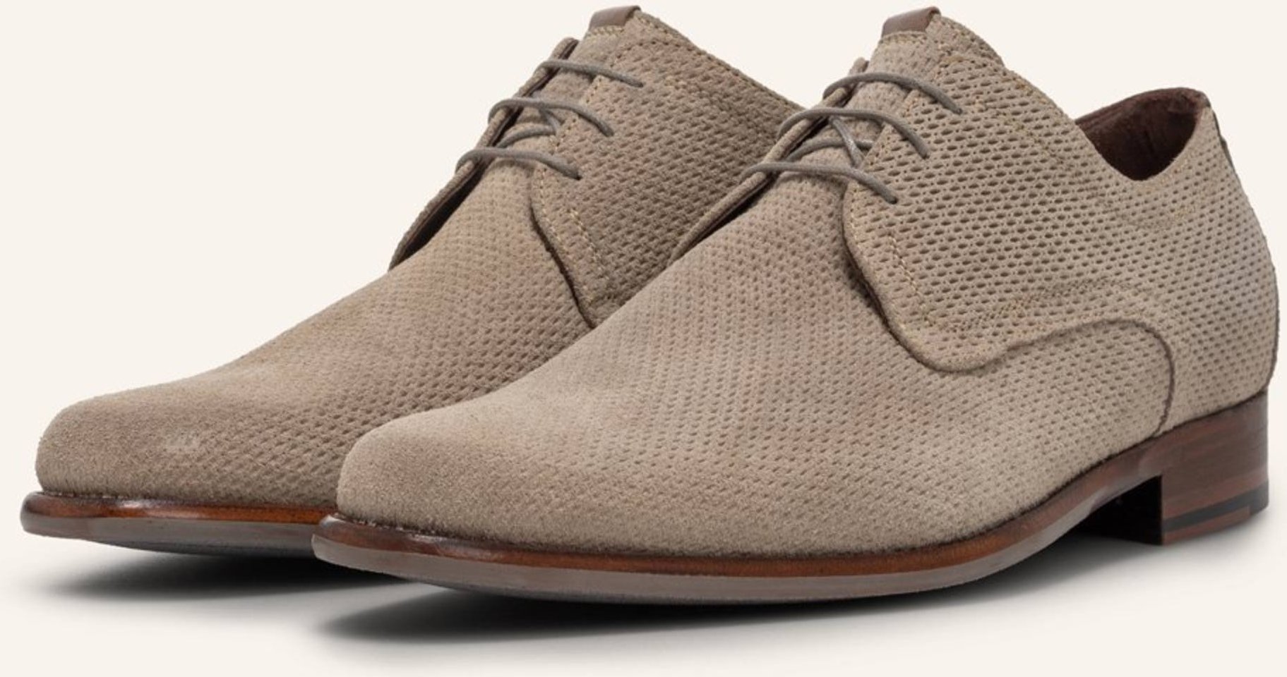 Floris Van Bommel Schnürer De Draver 03 beige